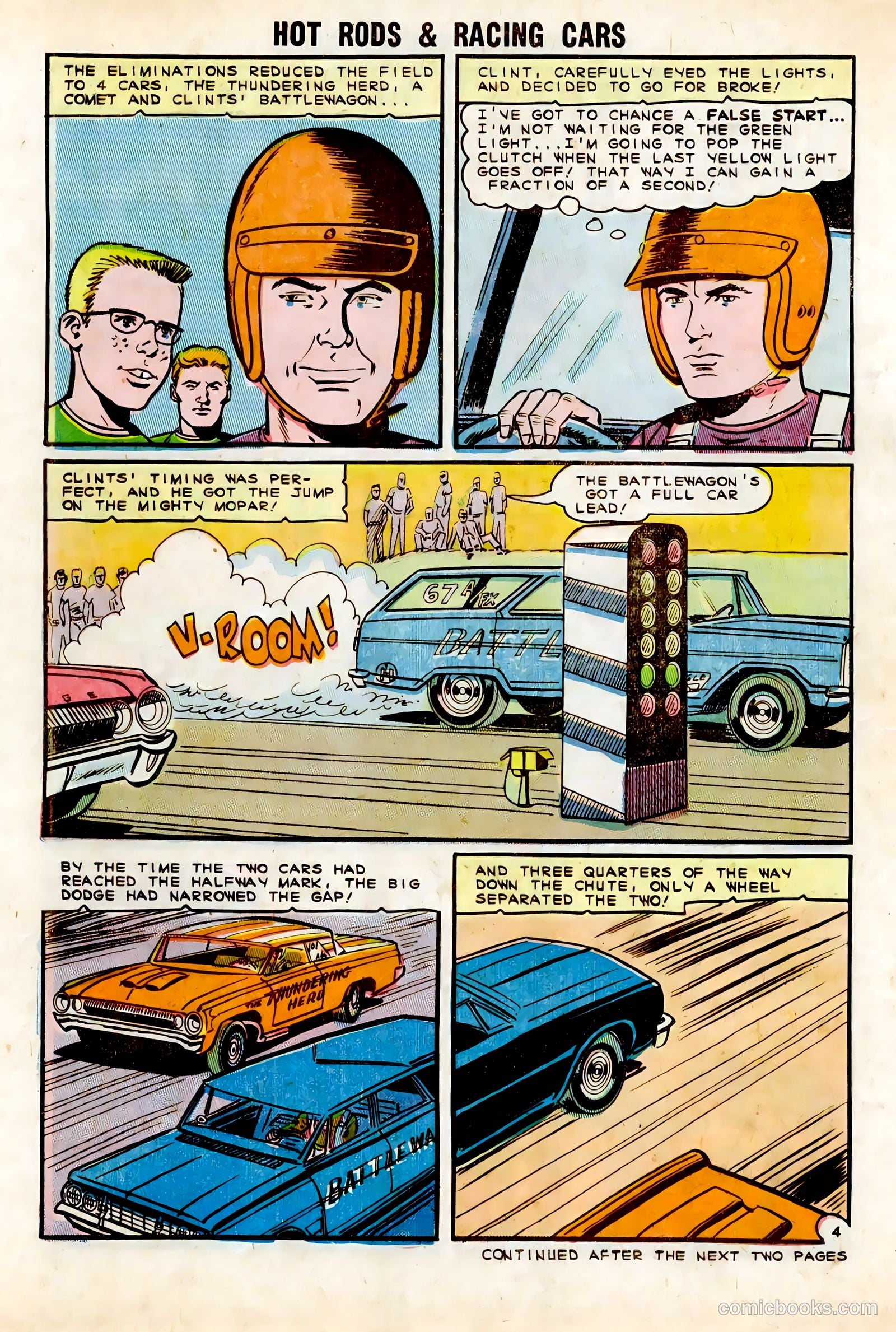 Hot Rods and Racing Cars #74 — page 6 of 36