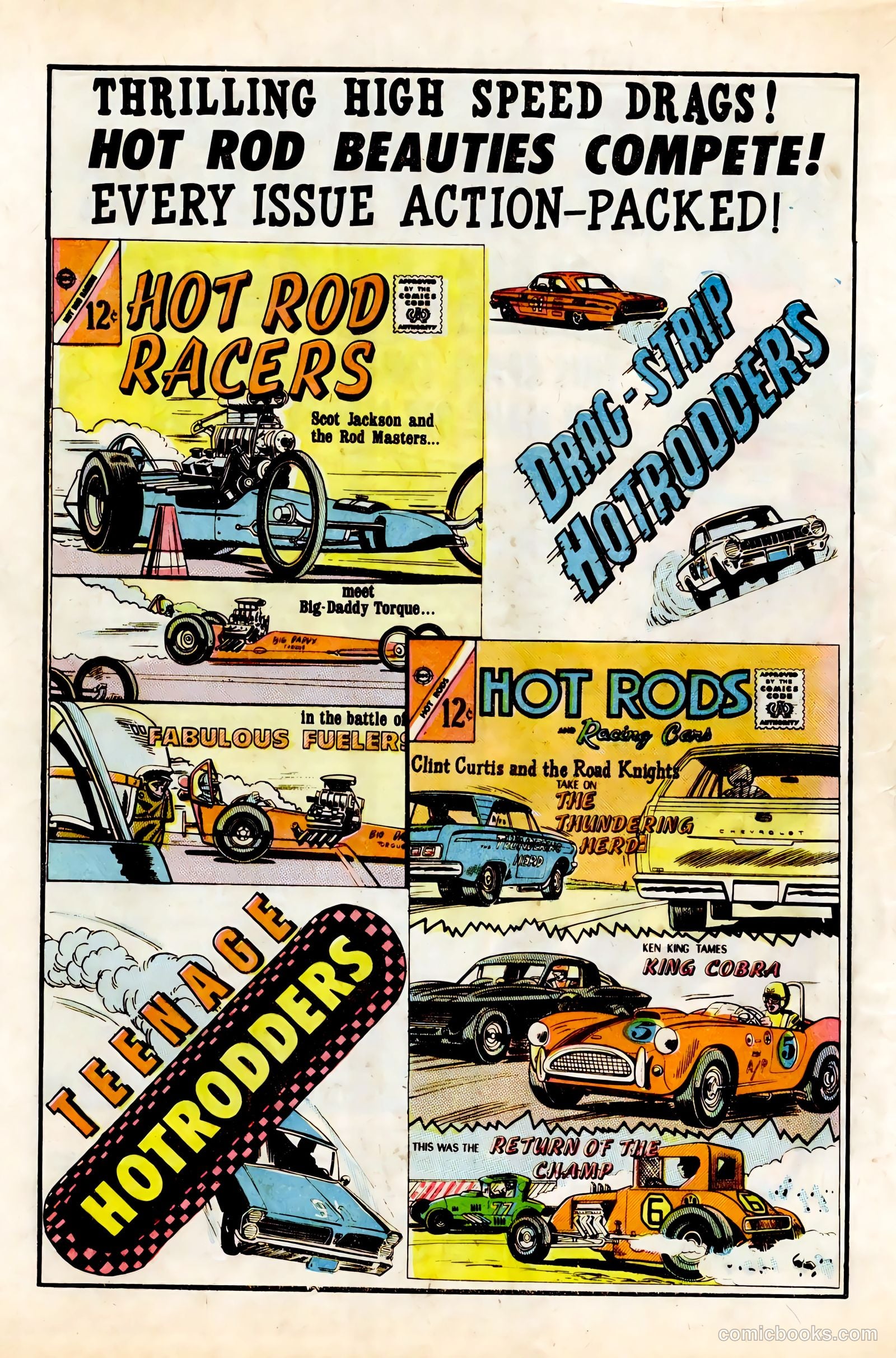 Hot Rods and Racing Cars #74 — page 8 of 36