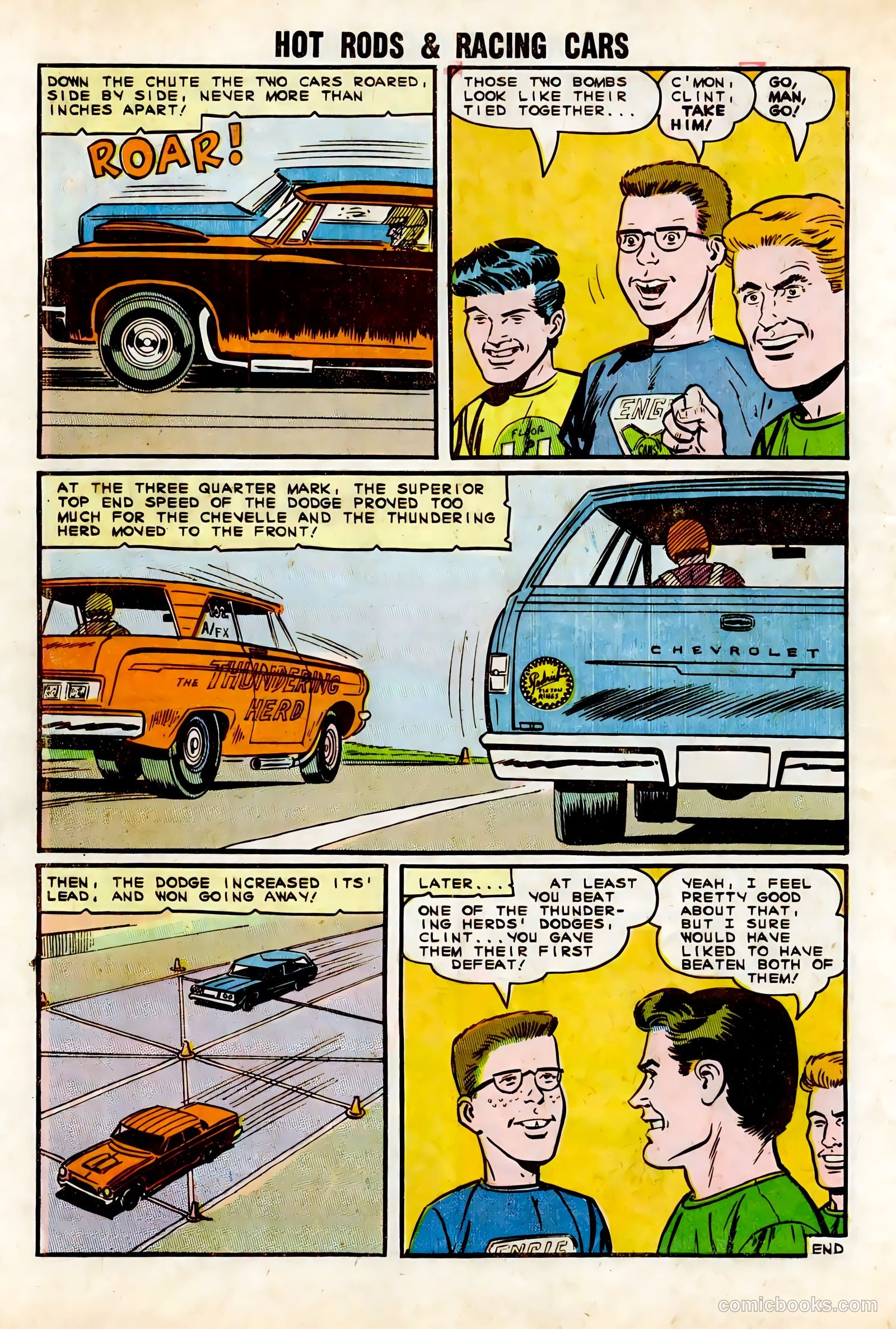Hot Rods and Racing Cars #74 — page 10 of 36