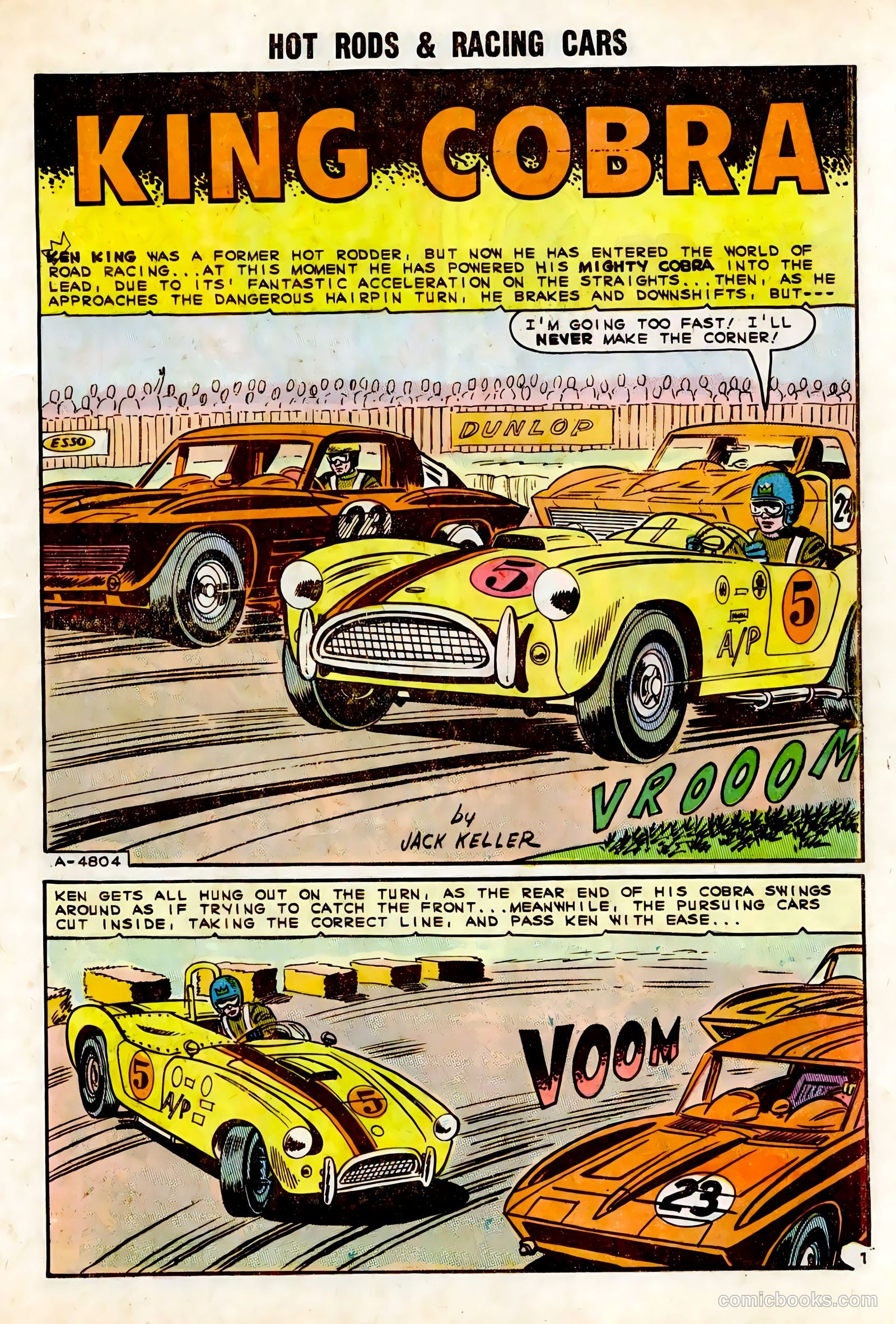 Hot Rods and Racing Cars #74 — page 11 of 36