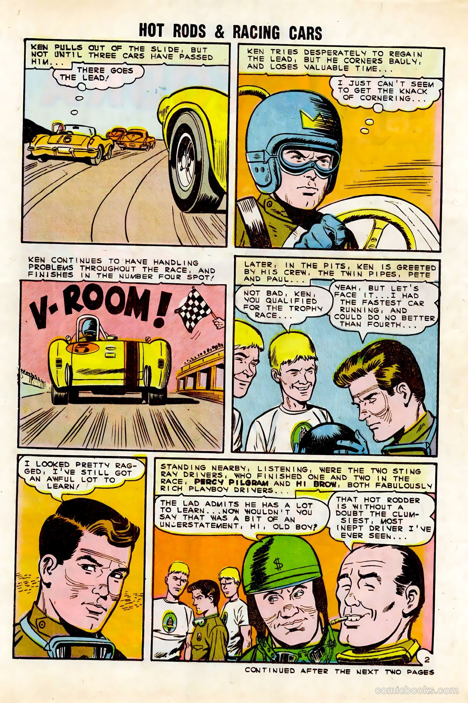 Hot Rods and Racing Cars #74 — page 12 of 36