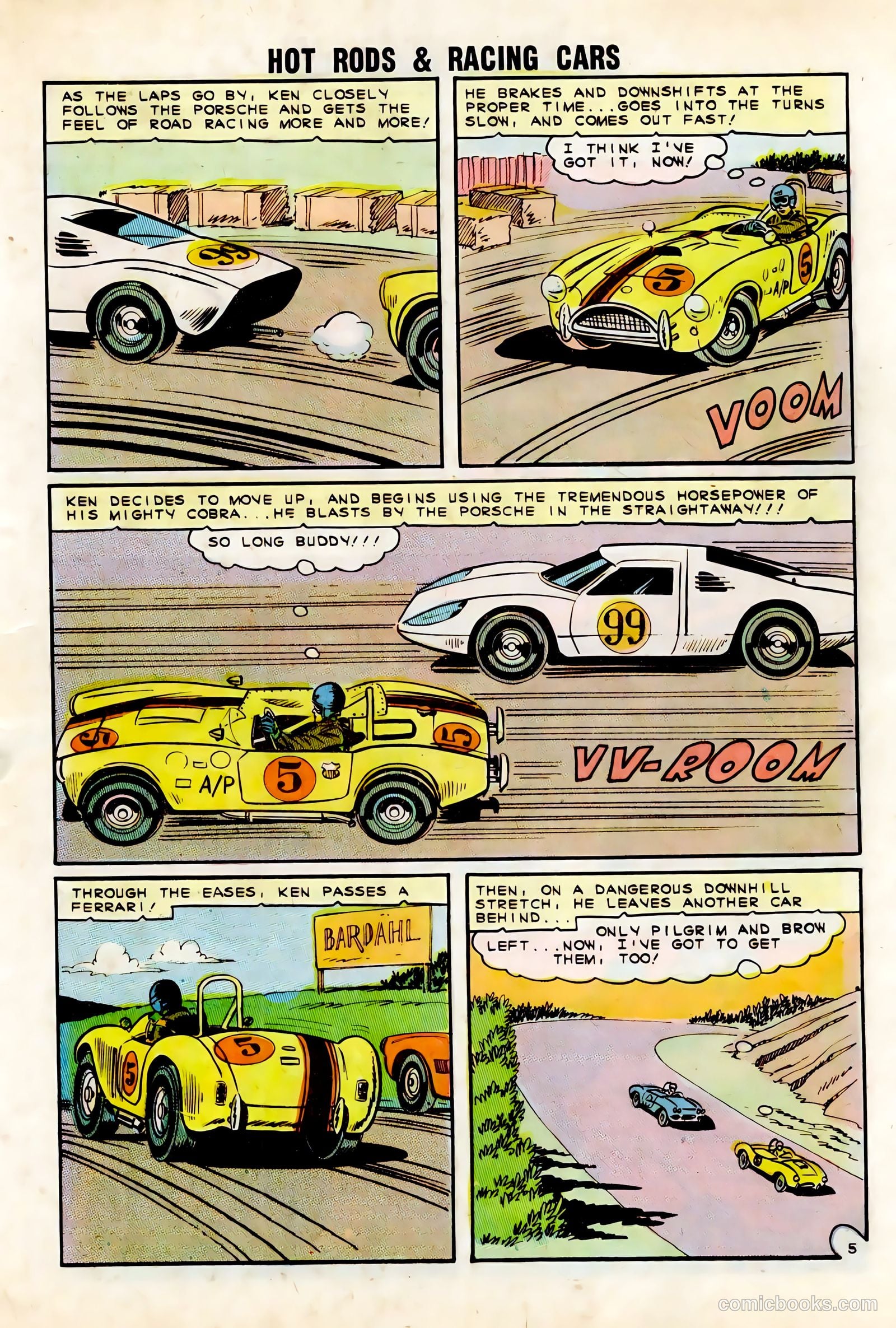 Hot Rods and Racing Cars #74 — page 17 of 36