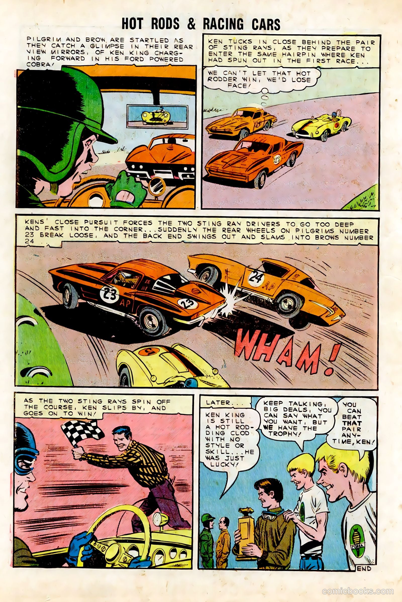 Hot Rods and Racing Cars #74 — page 18 of 36