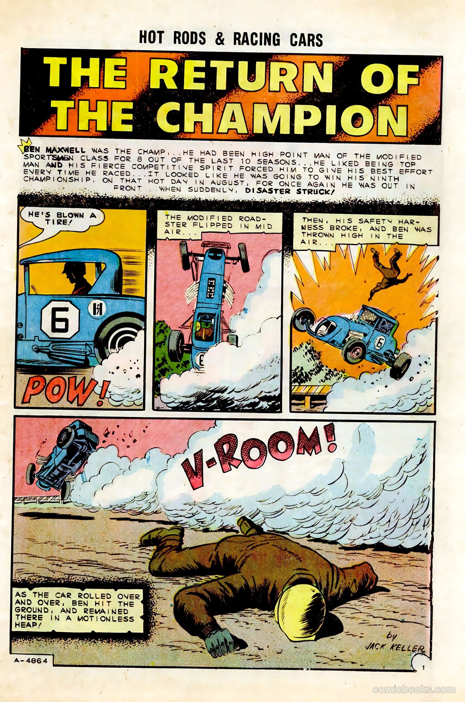 Hot Rods and Racing Cars #74 — page 19 of 36