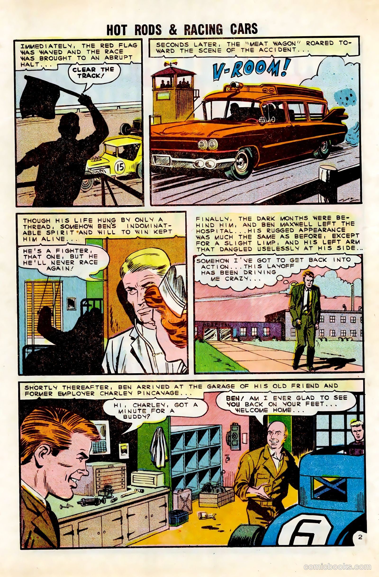 Hot Rods and Racing Cars #74 — page 20 of 36