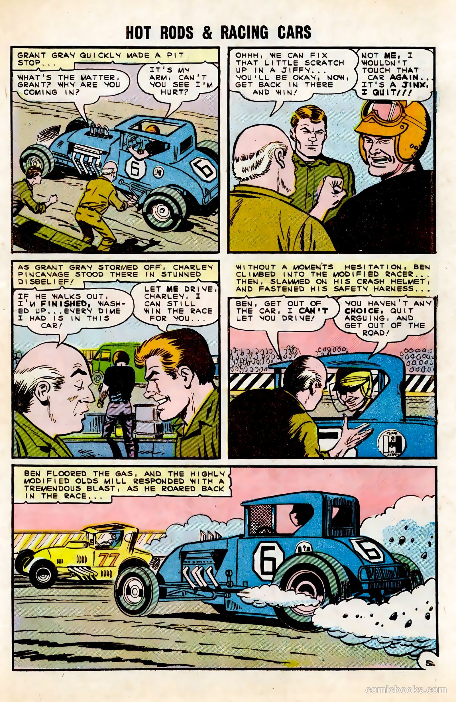 Hot Rods and Racing Cars #74 — page 25 of 36