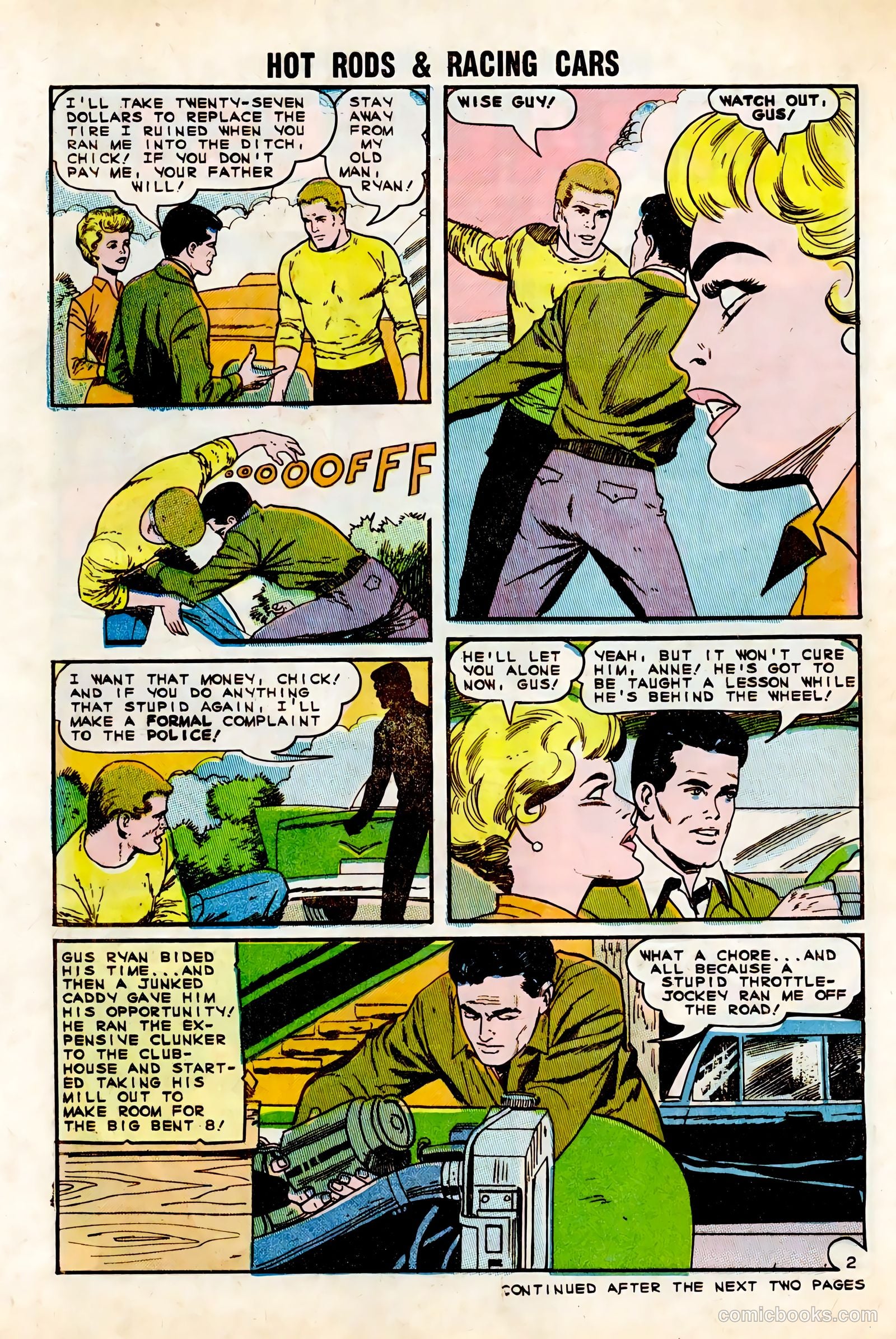 Hot Rods and Racing Cars #74 — page 28 of 36
