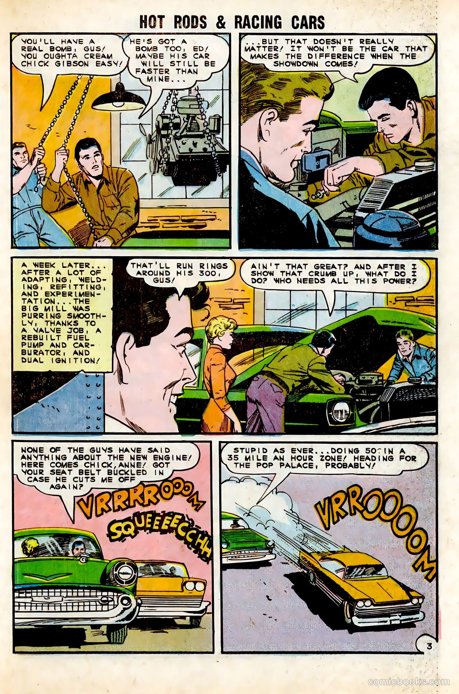 Hot Rods and Racing Cars #74 — page 31 of 36