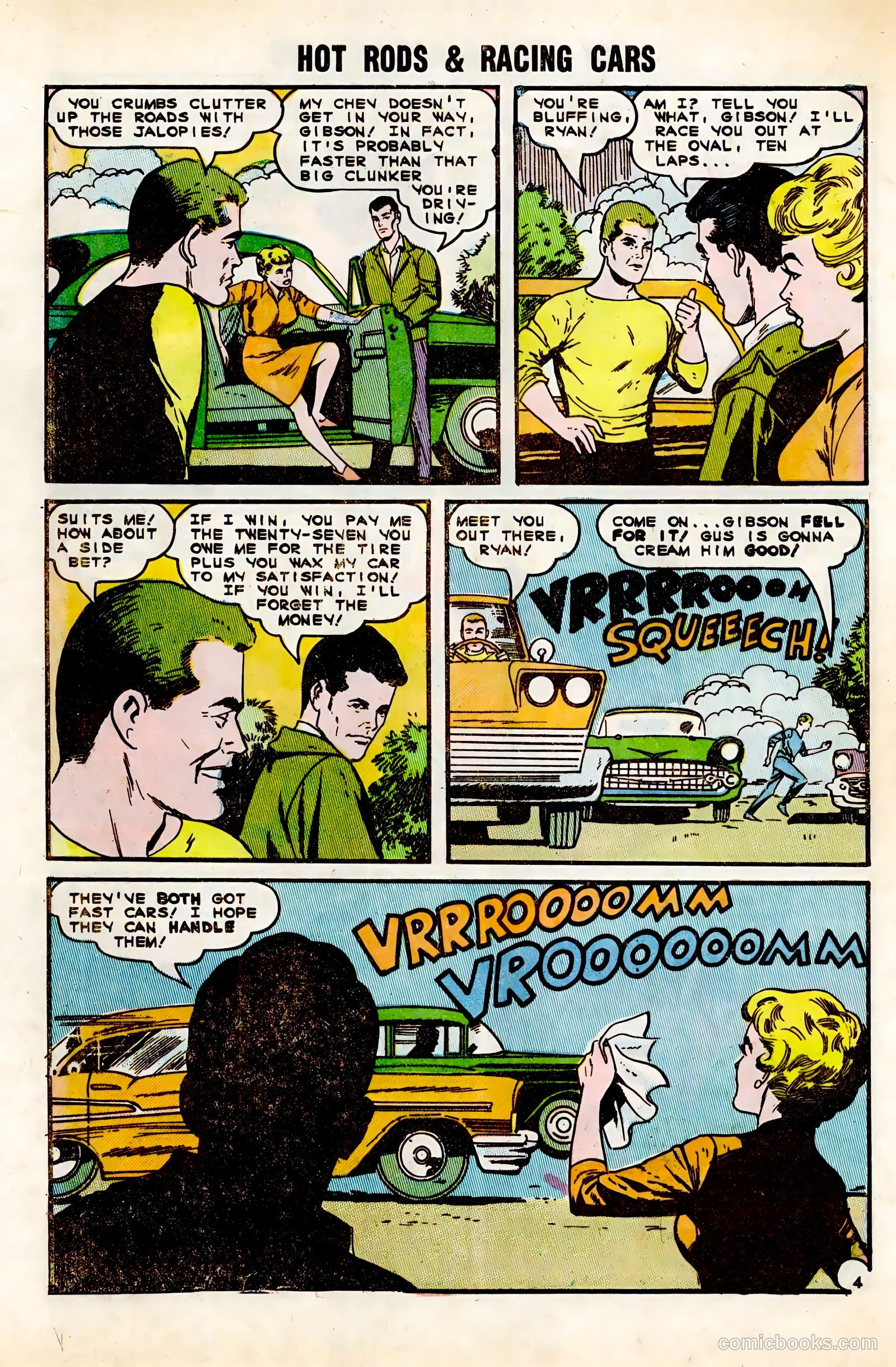 Hot Rods and Racing Cars #74 — page 32 of 36