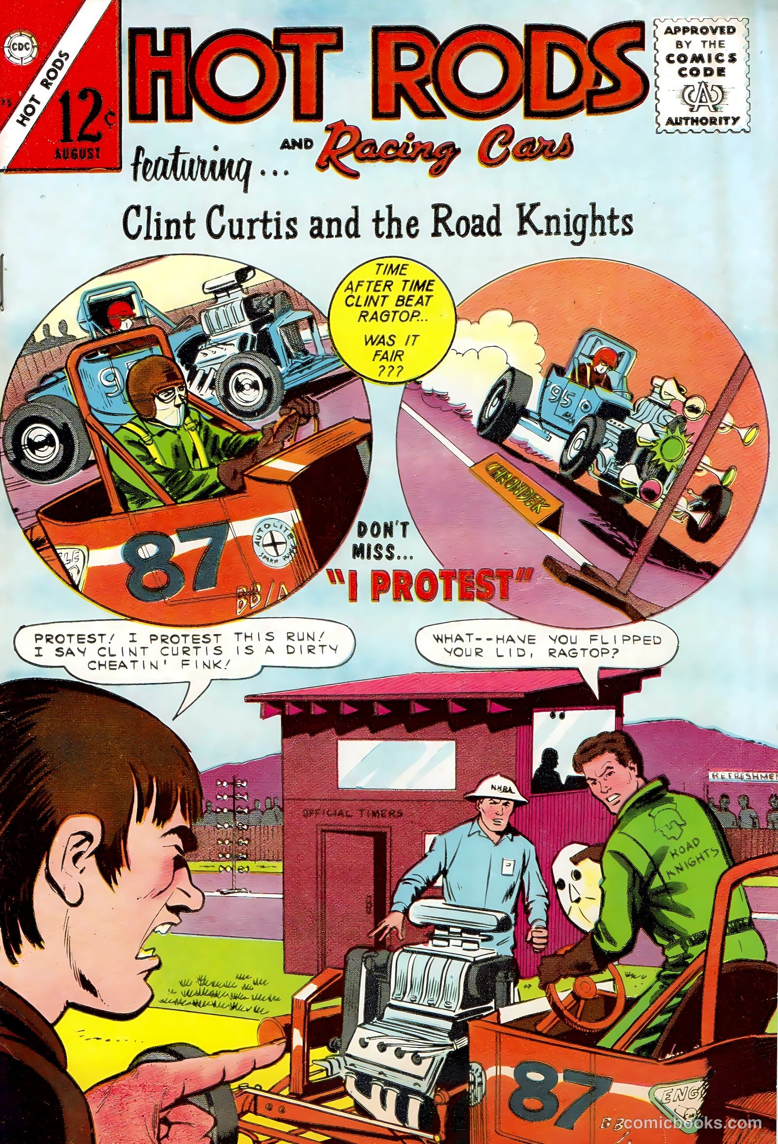 Hot Rods and Racing Cars #75 — page 1 of 36