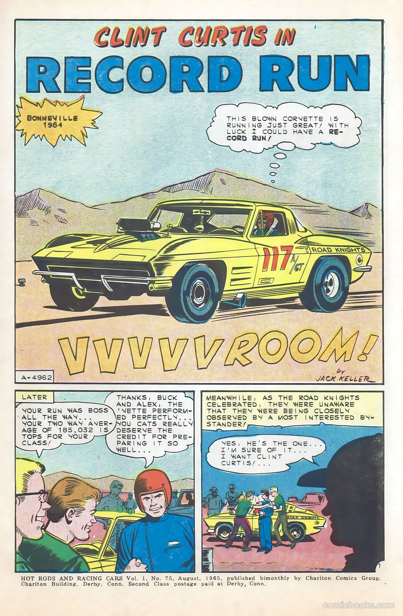 Hot Rods and Racing Cars #75 — page 3 of 36