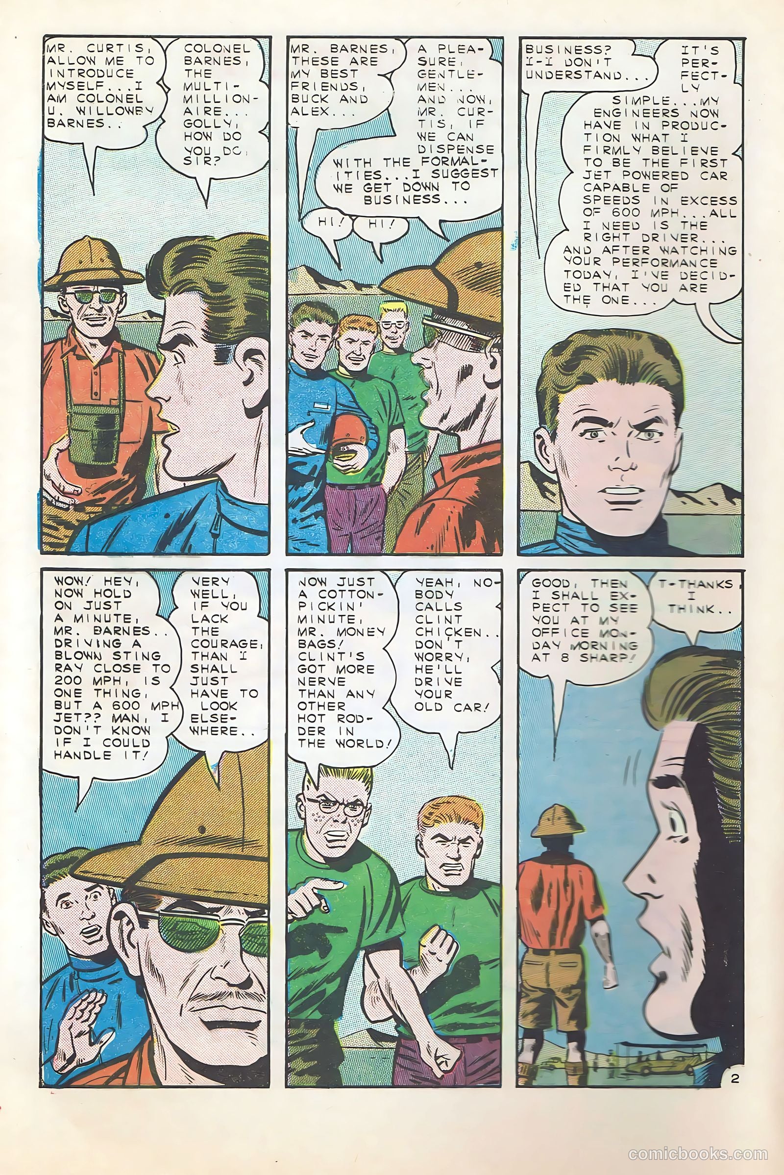 Hot Rods and Racing Cars #75 — page 4 of 36