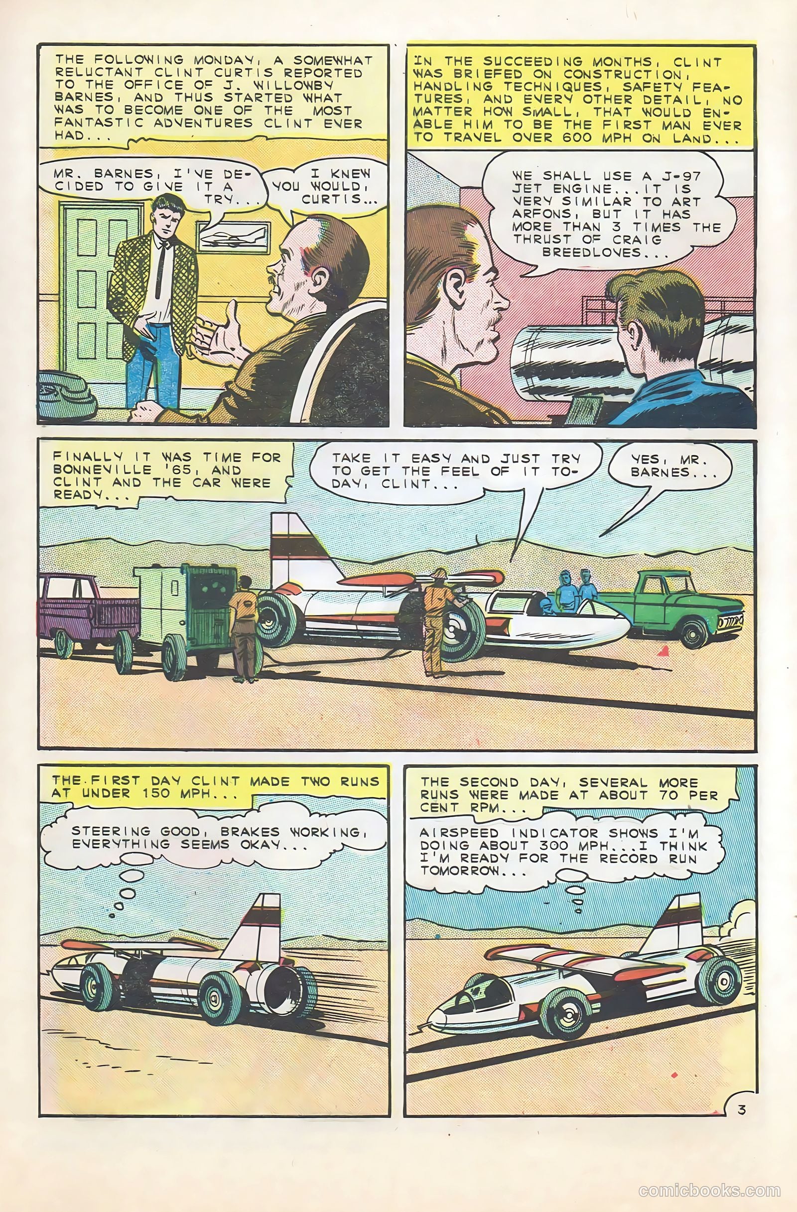 Hot Rods and Racing Cars #75 — page 5 of 36