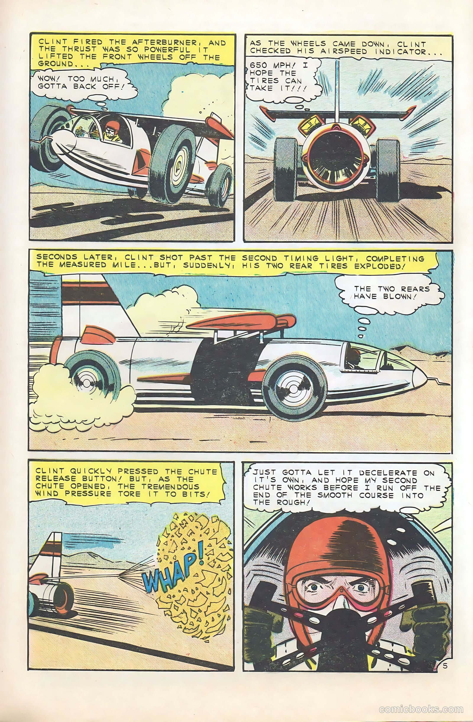 Hot Rods and Racing Cars #75 — page 9 of 36