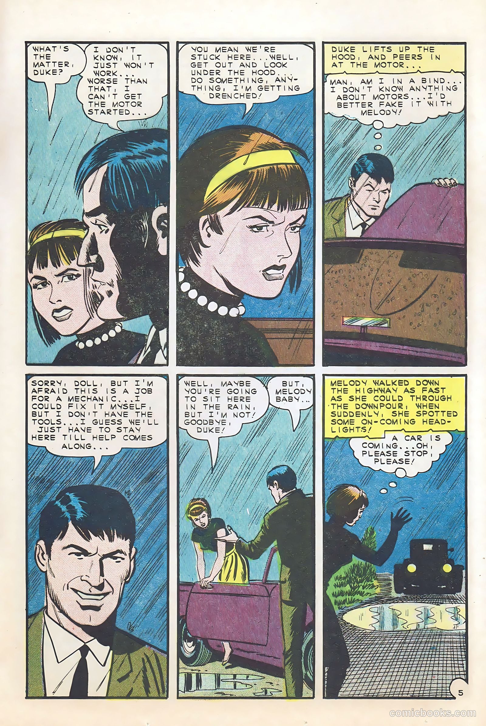 Hot Rods and Racing Cars #75 — page 17 of 36