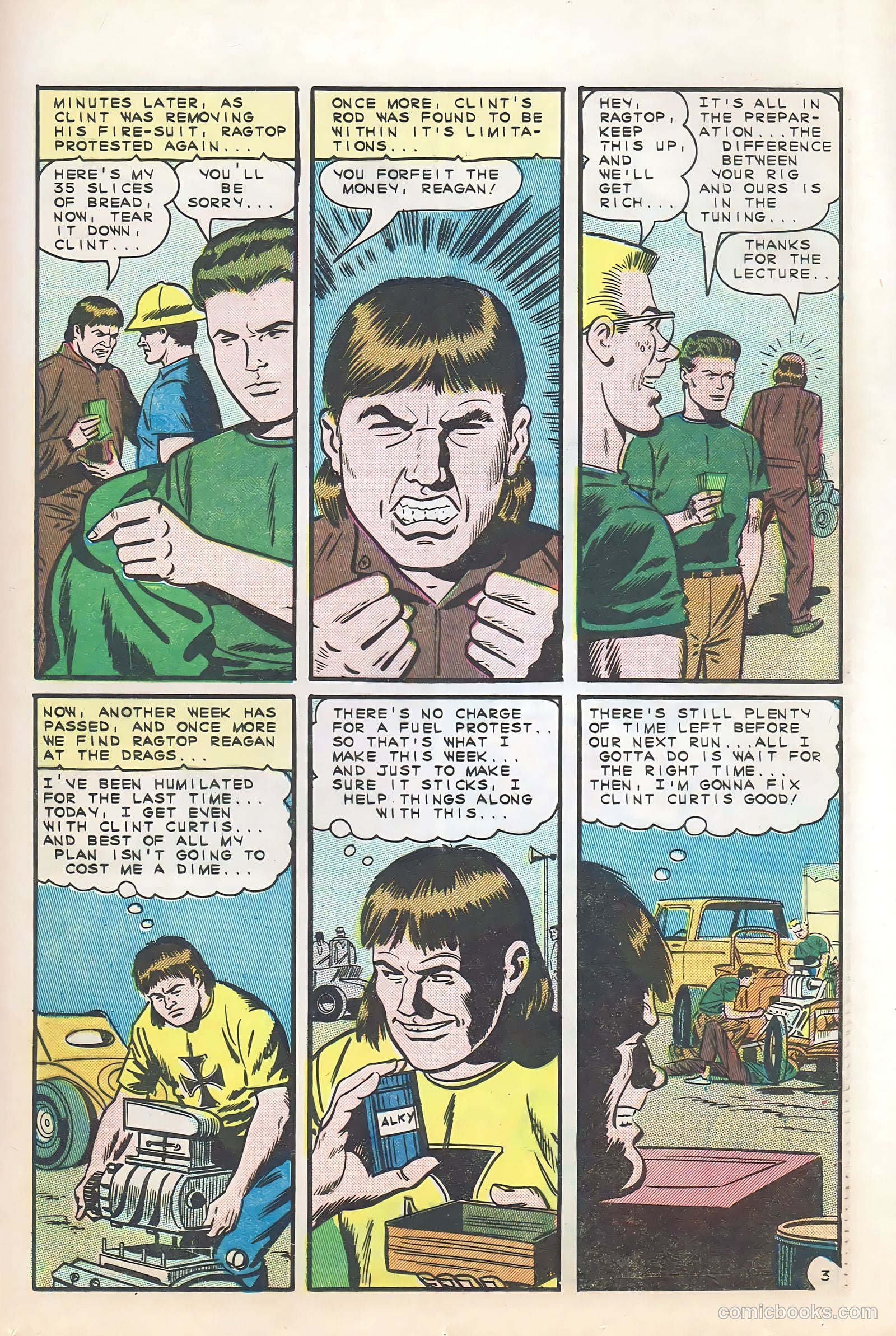 Hot Rods and Racing Cars #75 — page 21 of 36