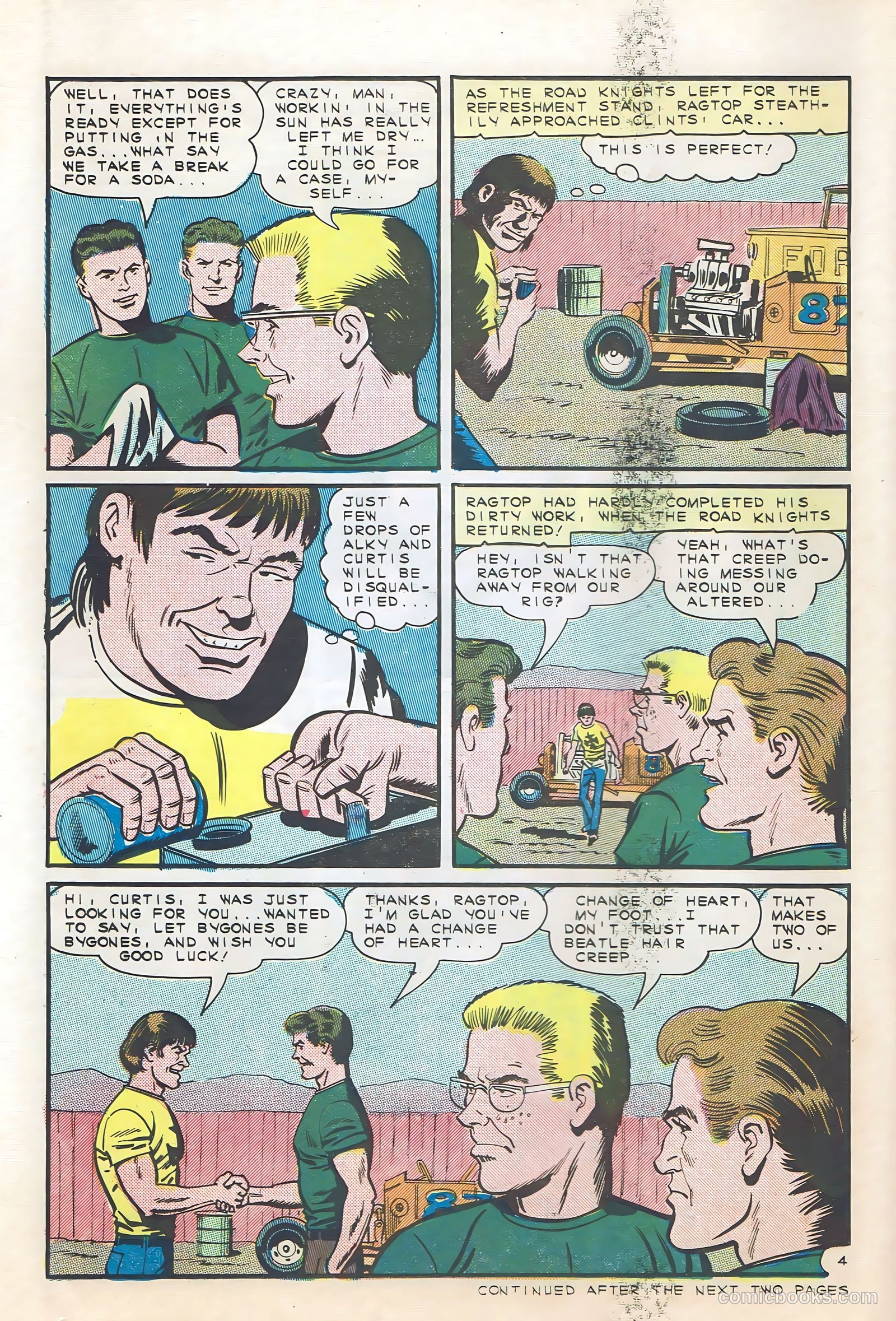 Hot Rods and Racing Cars #75 — page 22 of 36