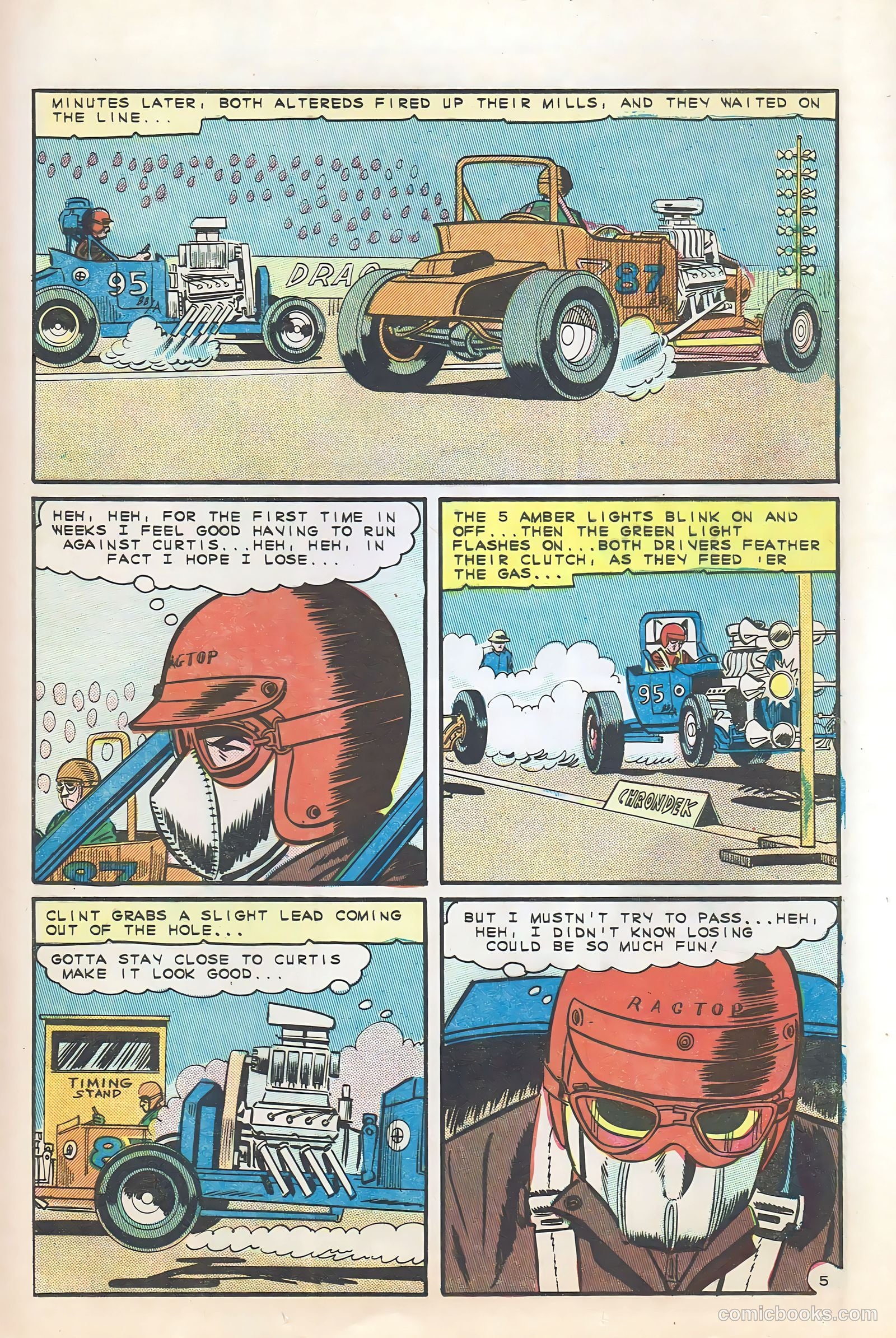 Hot Rods and Racing Cars #75 — page 25 of 36
