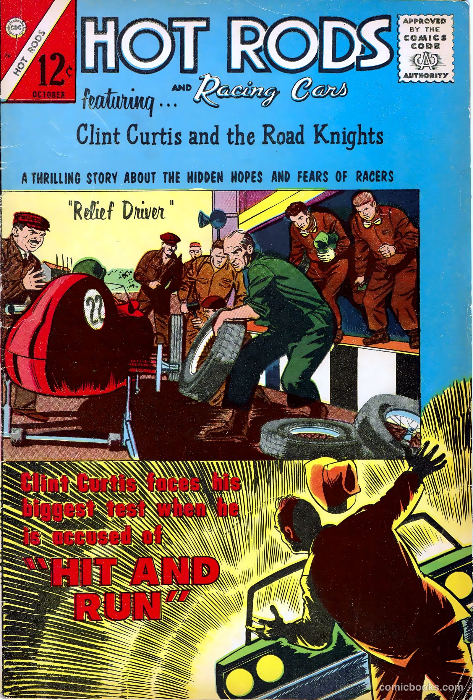 Hot Rods and Racing Cars #76 — page 1 of 36