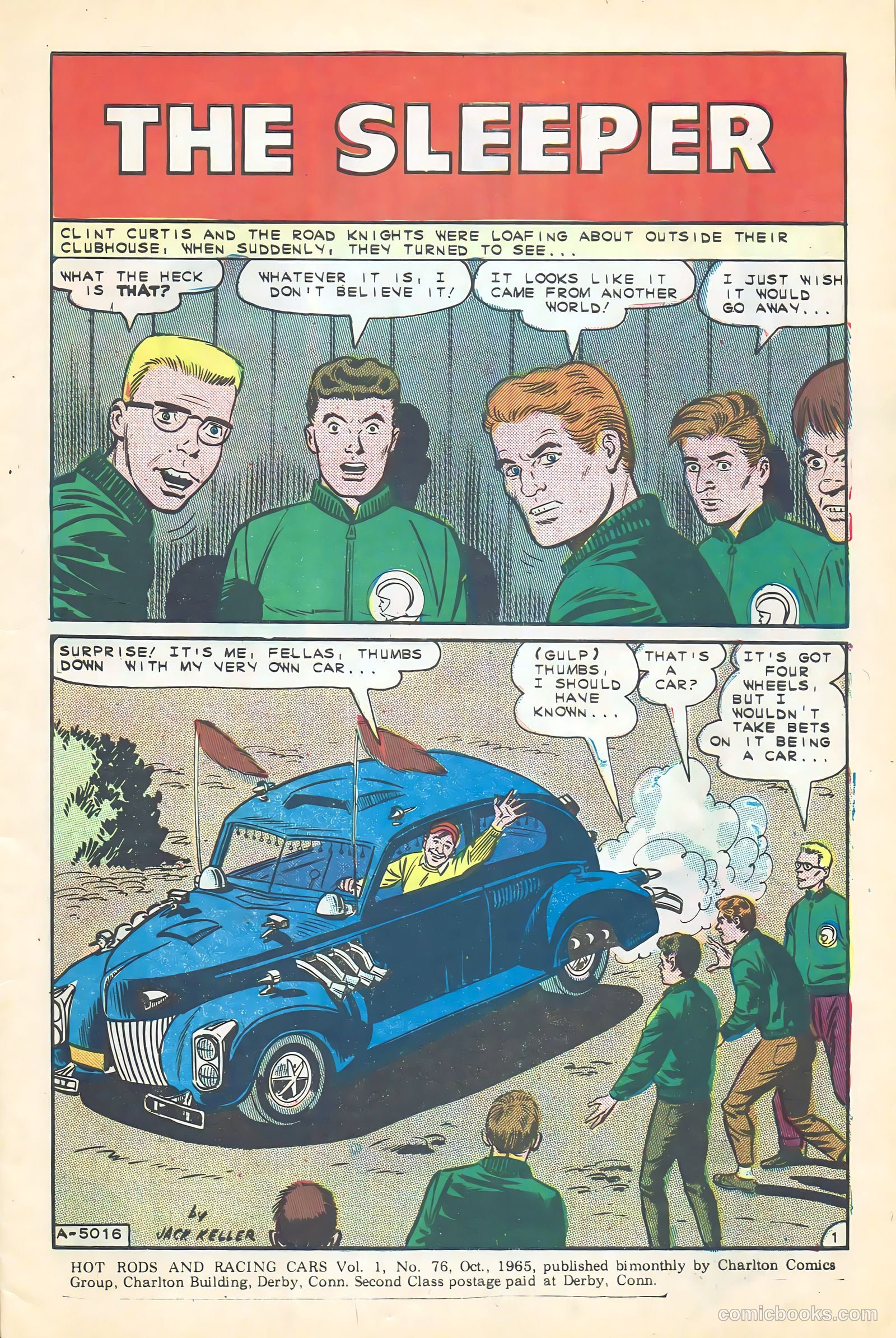 Hot Rods and Racing Cars #76 — page 3 of 36