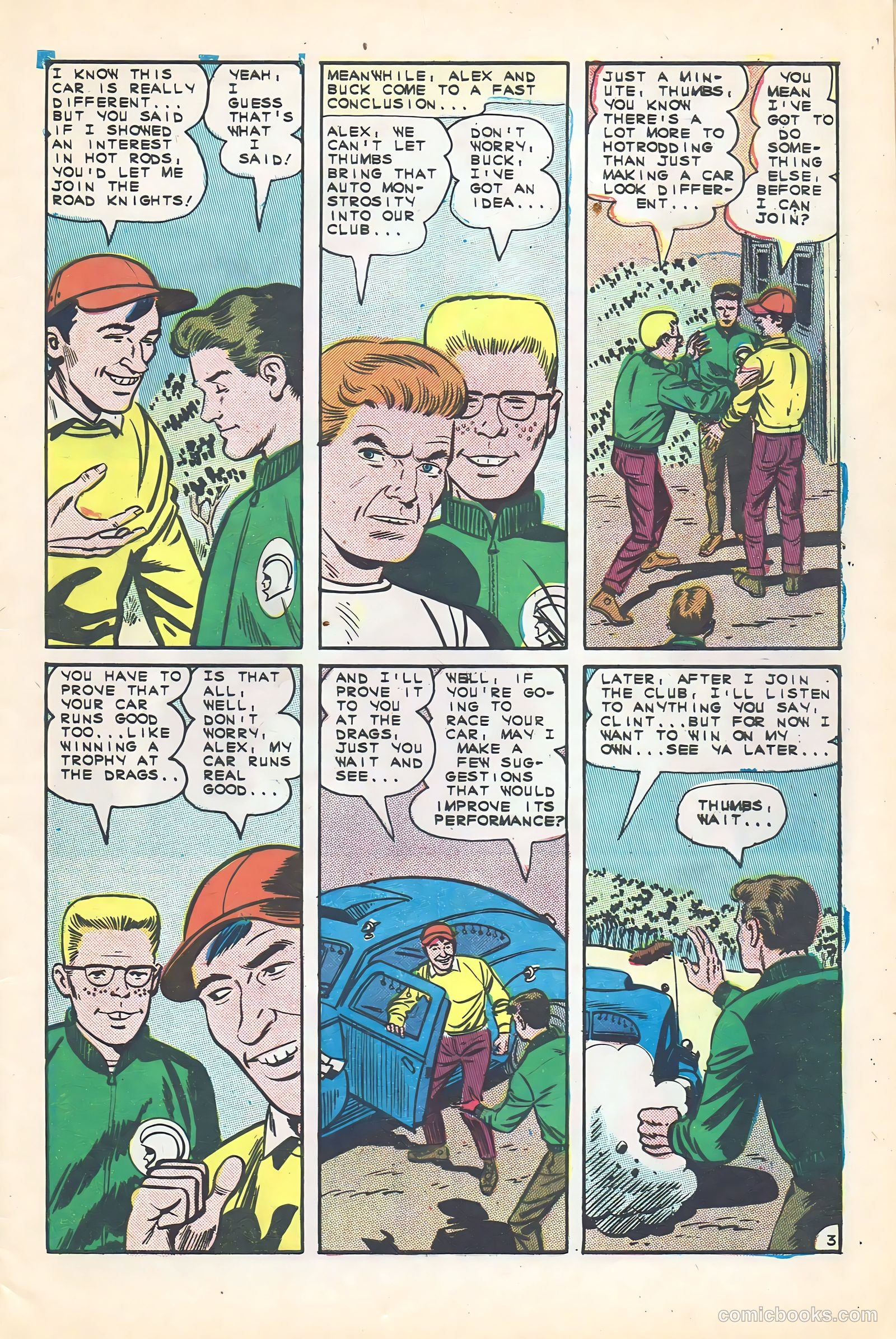 Hot Rods and Racing Cars #76 — page 5 of 36