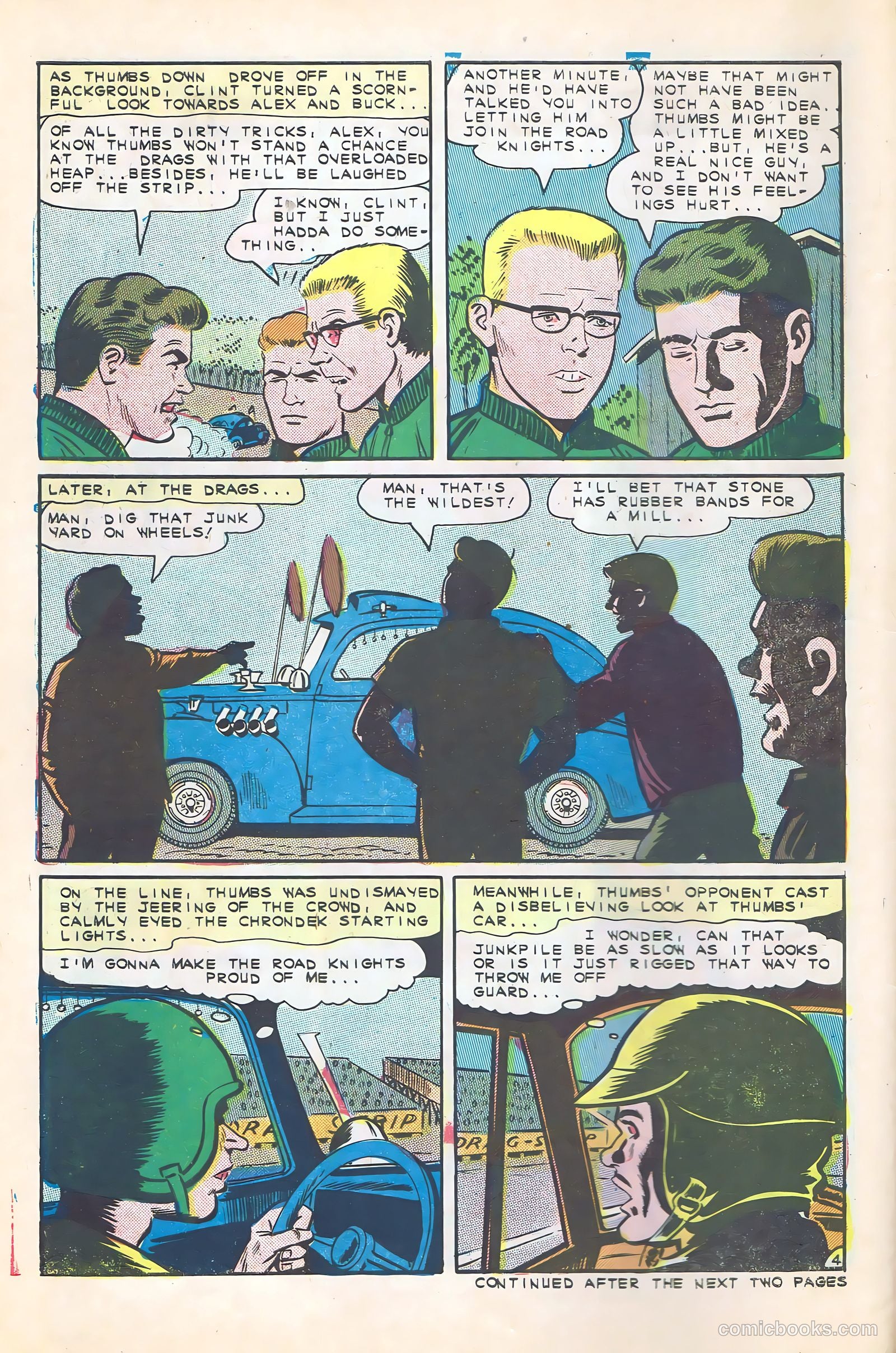 Hot Rods and Racing Cars #76 — page 6 of 36