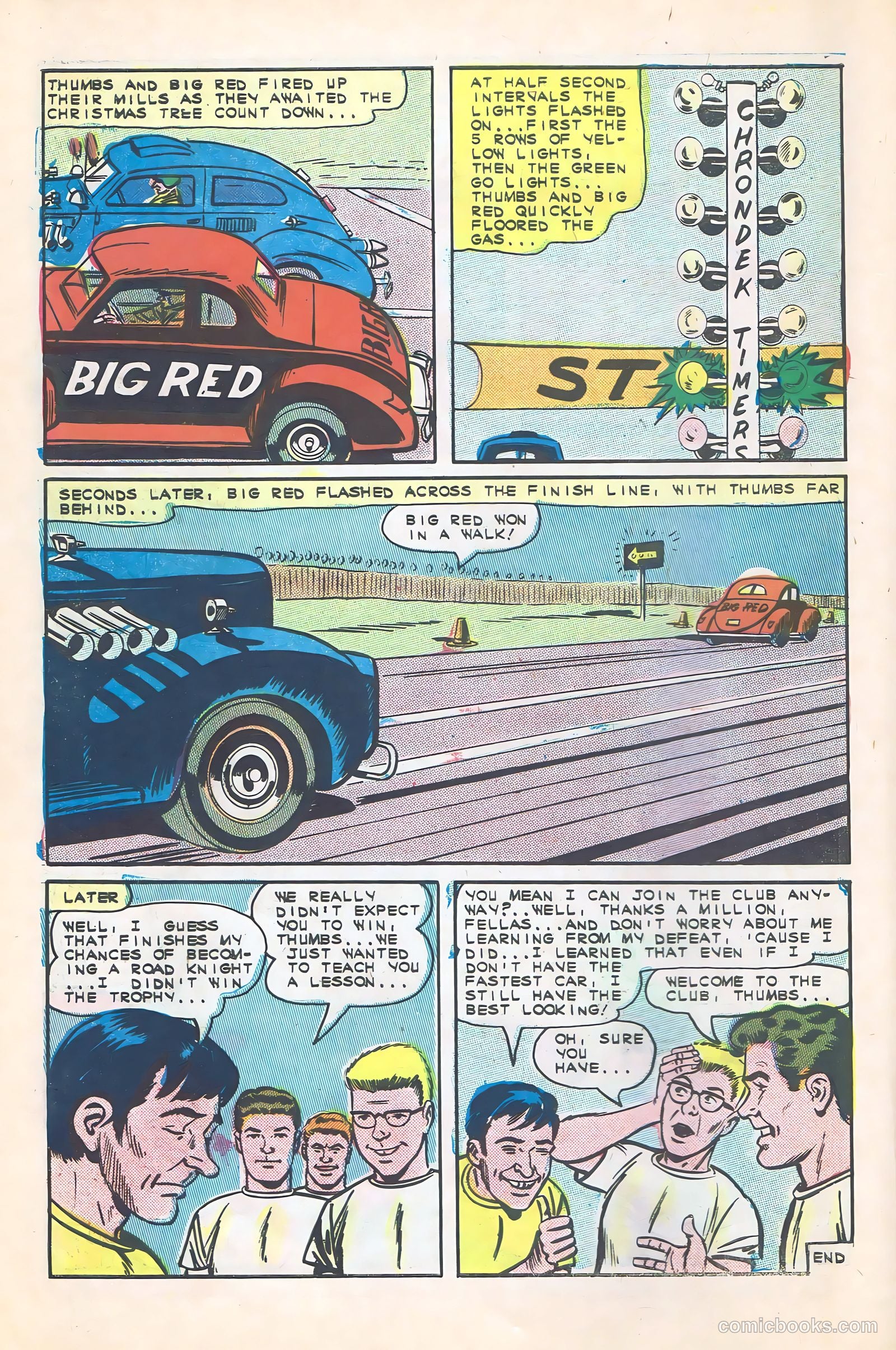 Hot Rods and Racing Cars #76 — page 10 of 36