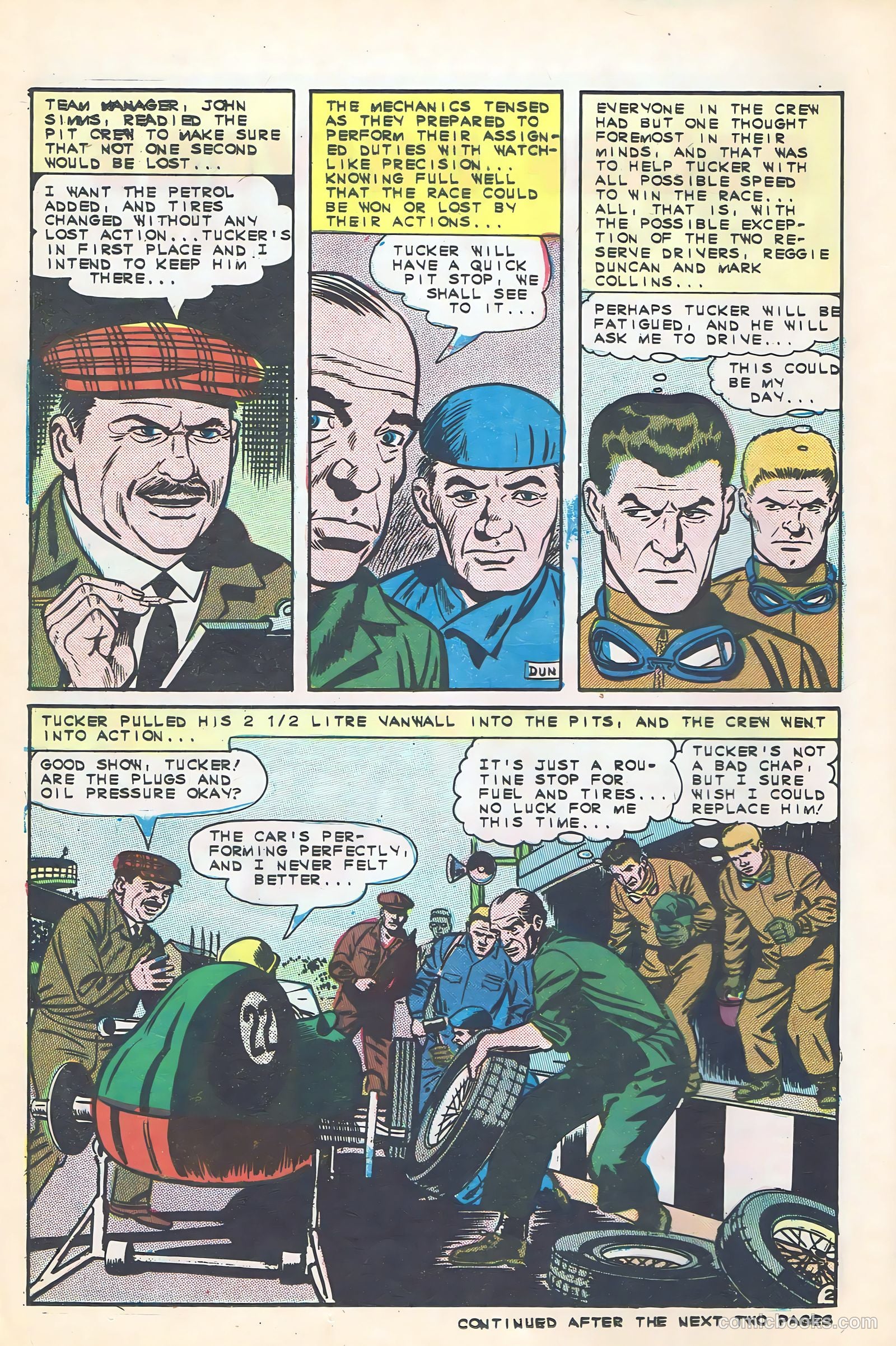 Hot Rods and Racing Cars #76 — page 12 of 36