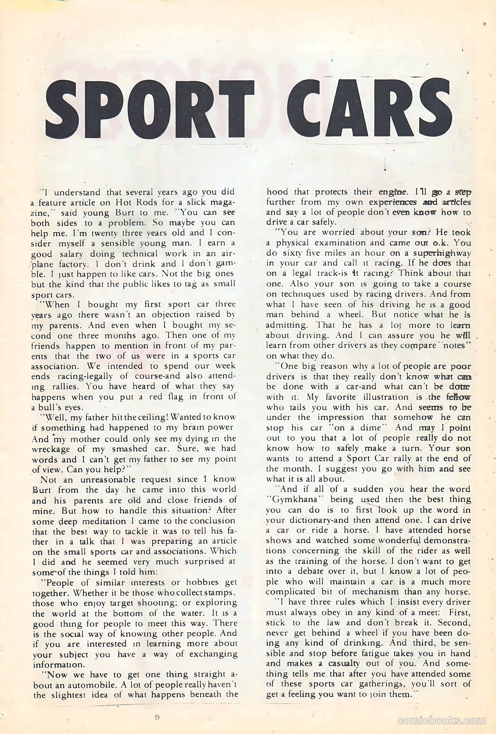 Hot Rods and Racing Cars #76 — page 13 of 36