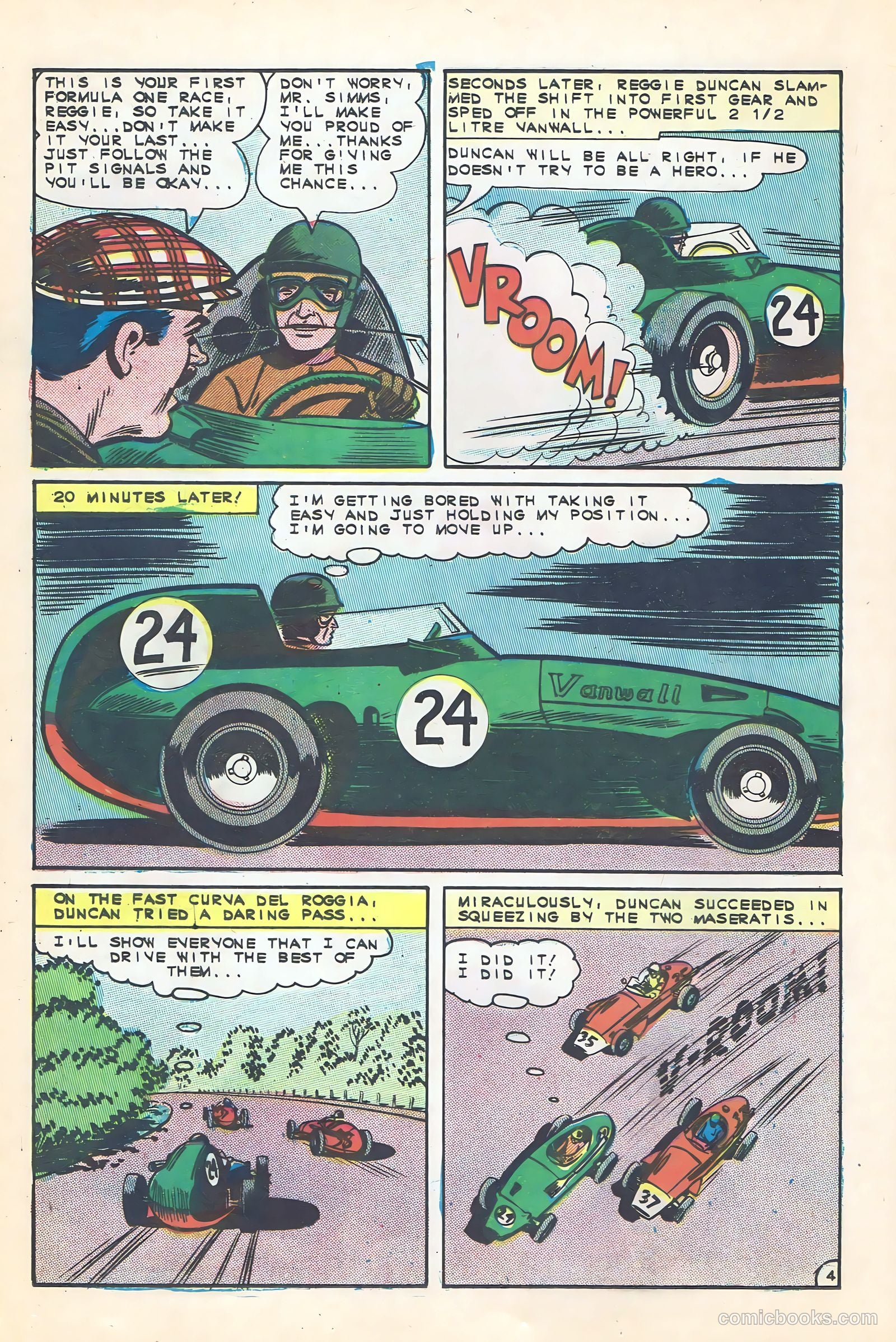 Hot Rods and Racing Cars #76 — page 16 of 36