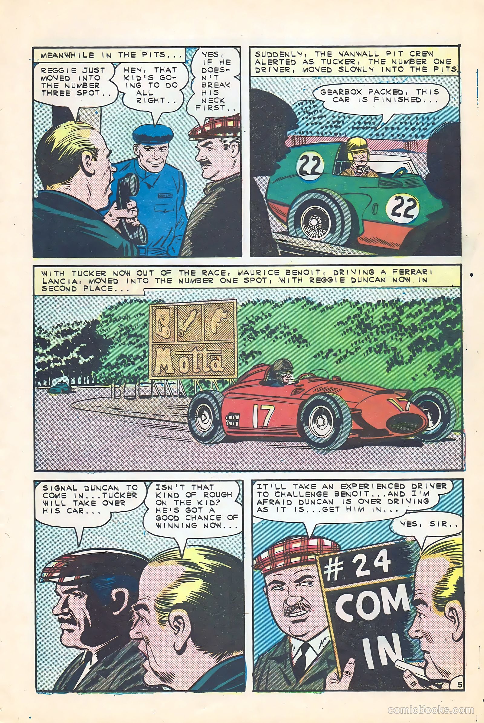 Hot Rods and Racing Cars #76 — page 17 of 36