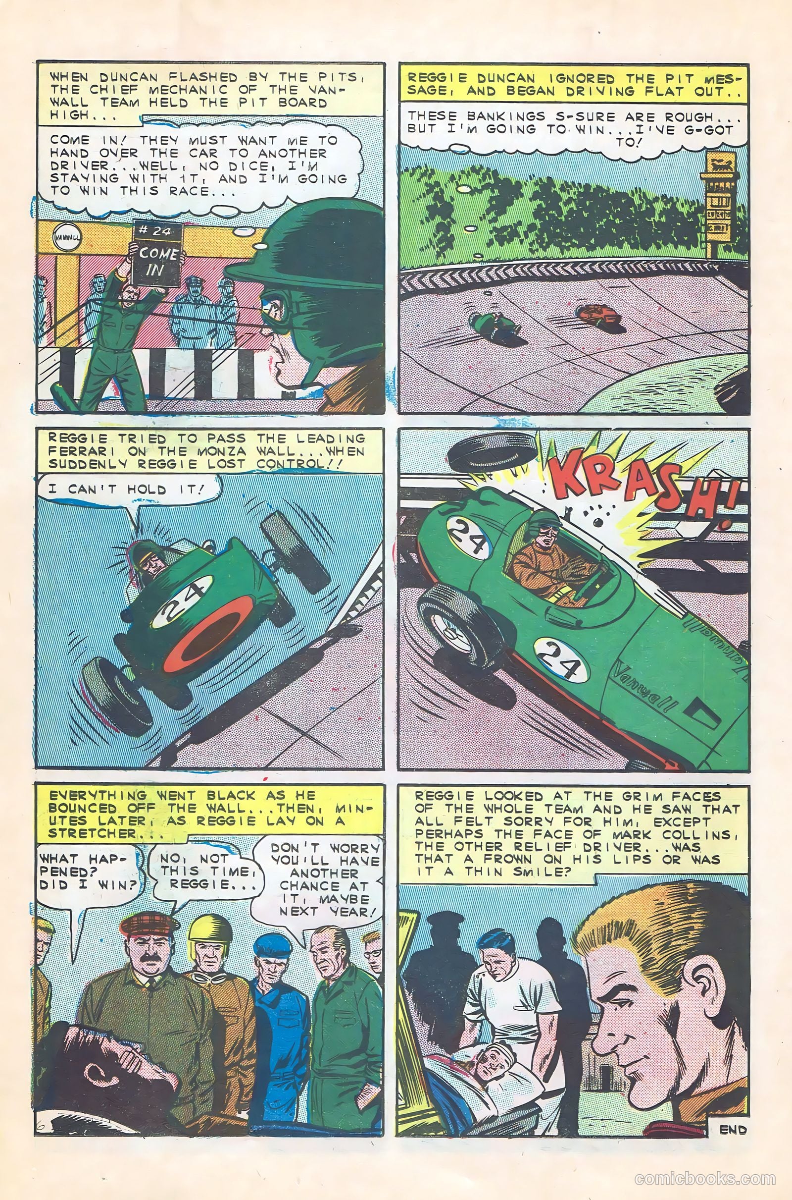 Hot Rods and Racing Cars #76 — page 18 of 36