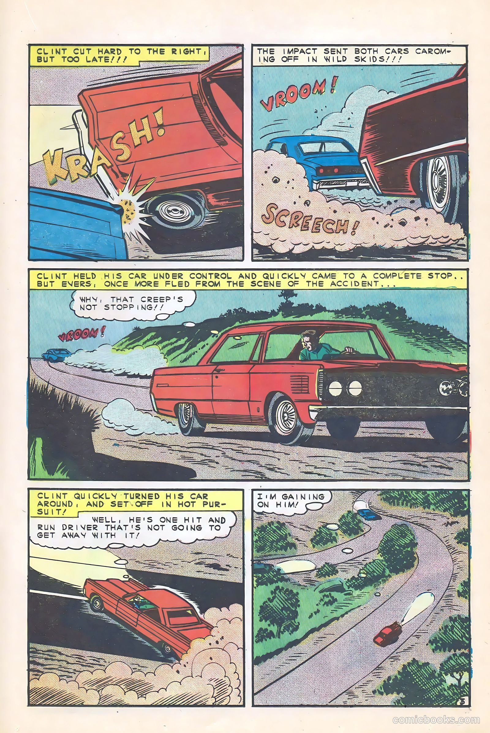 Hot Rods and Racing Cars #76 — page 21 of 36