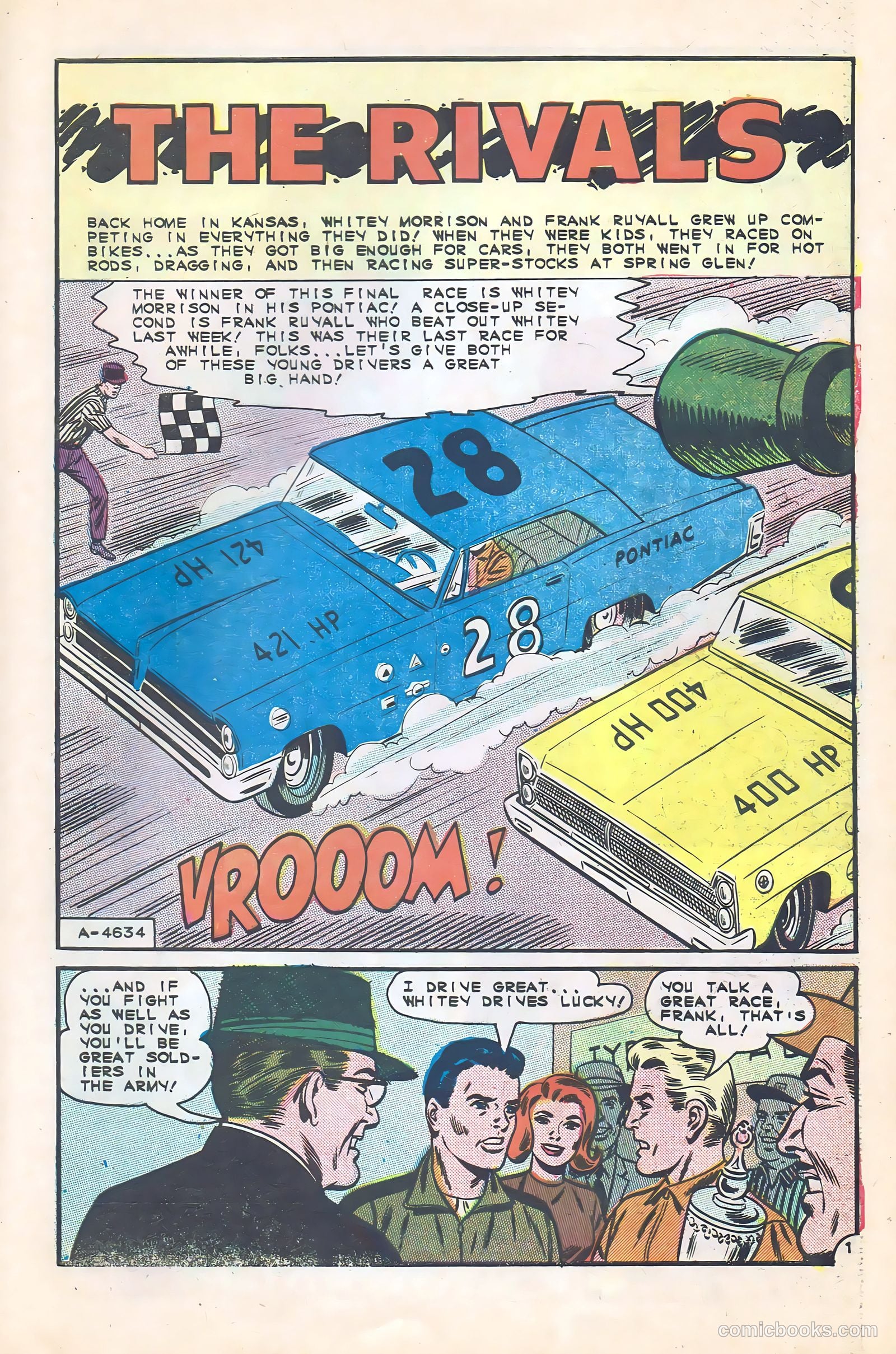 Hot Rods and Racing Cars #76 — page 27 of 36