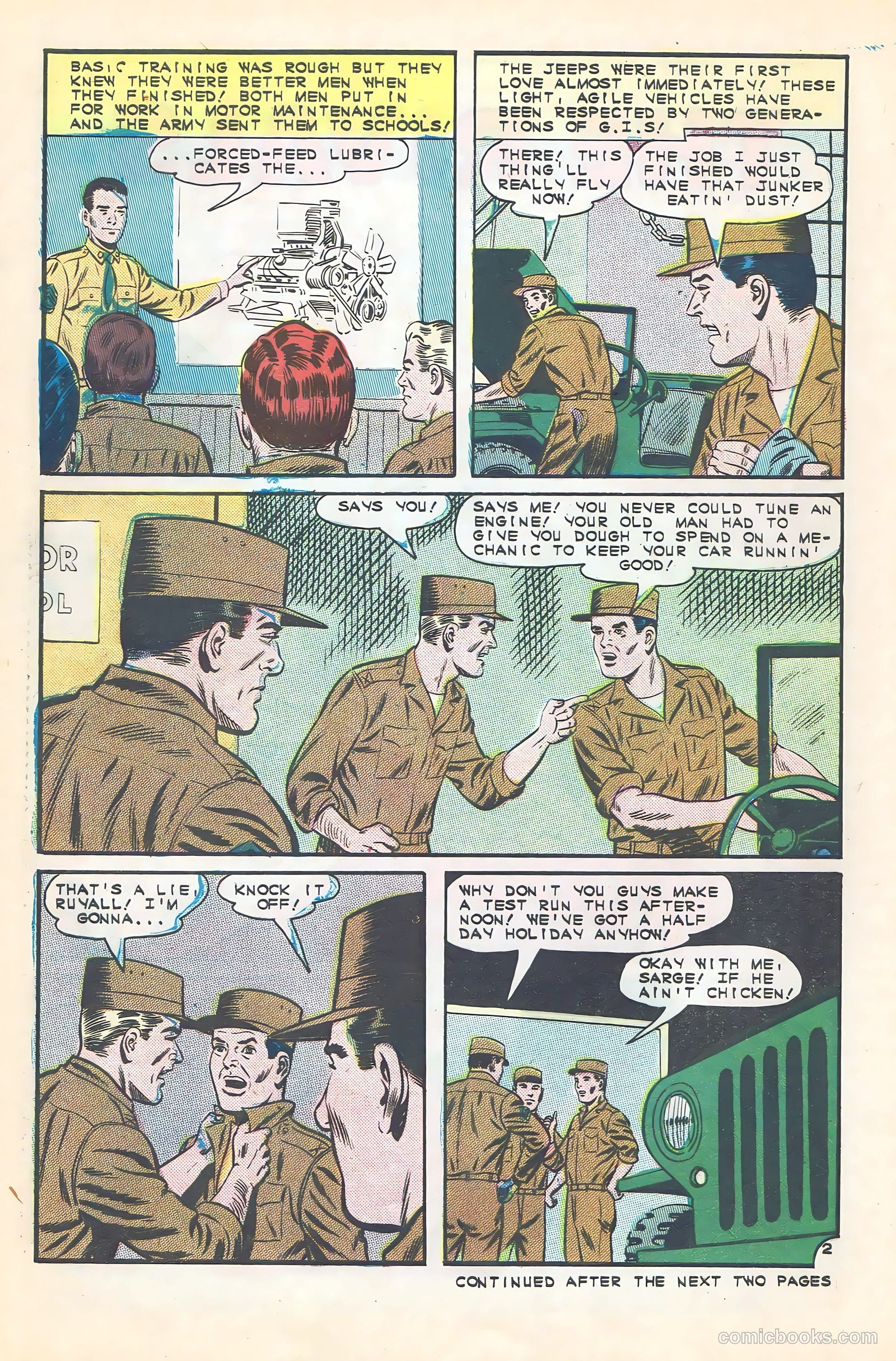 Hot Rods and Racing Cars #76 — page 28 of 36