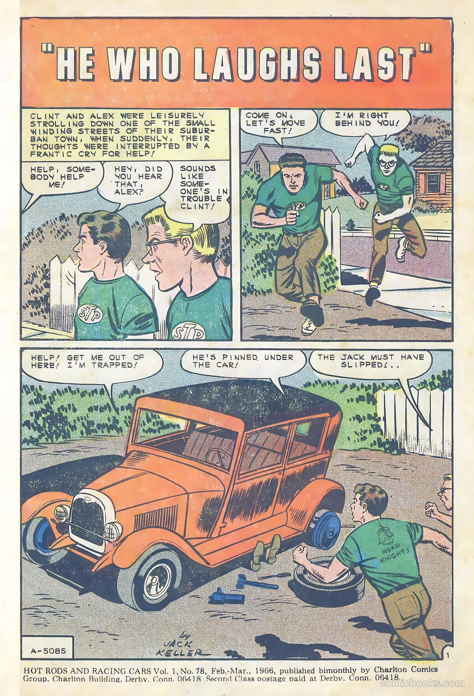 Hot Rods and Racing Cars #78 — page 3 of 36