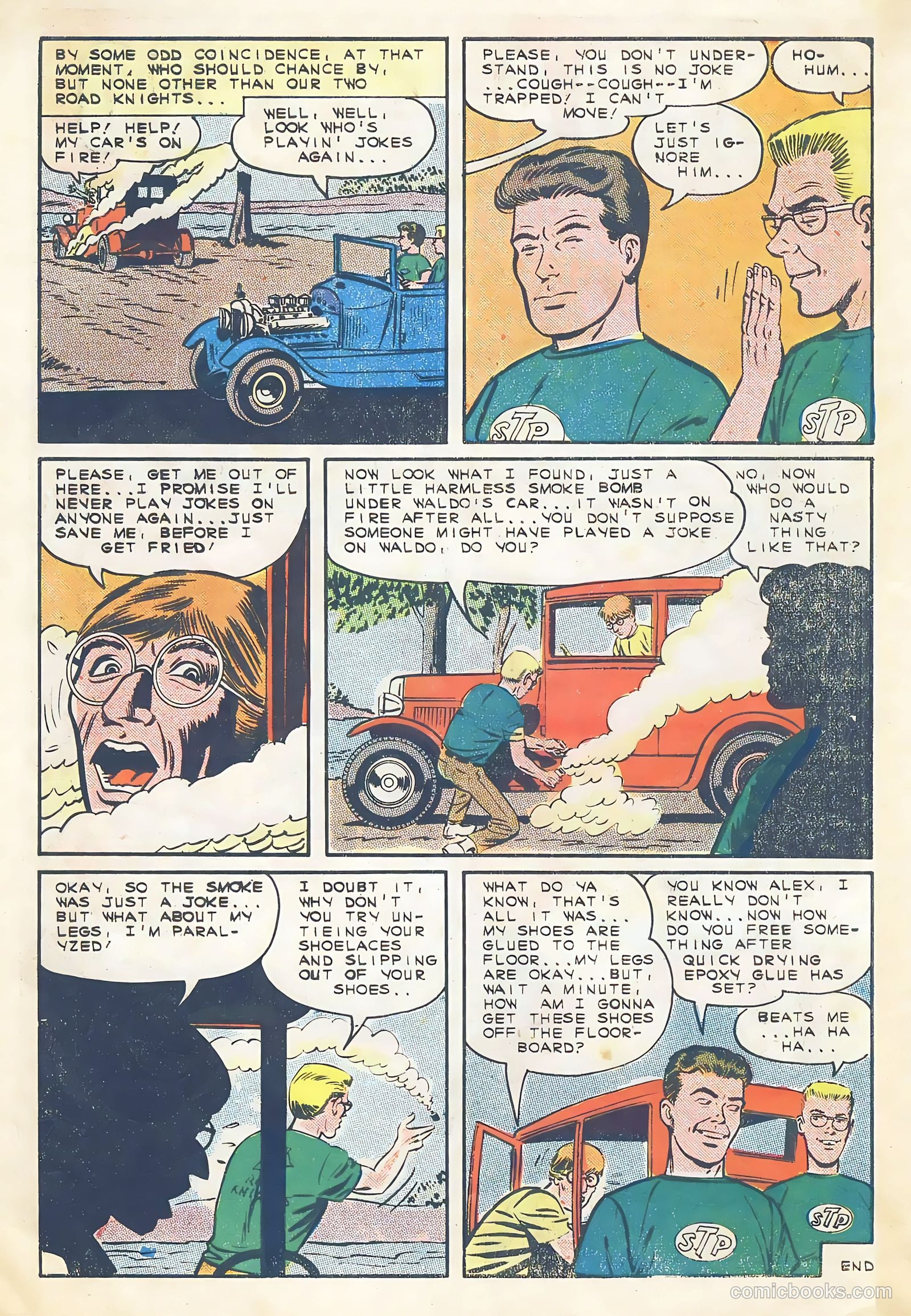 Hot Rods and Racing Cars #78 — page 10 of 36