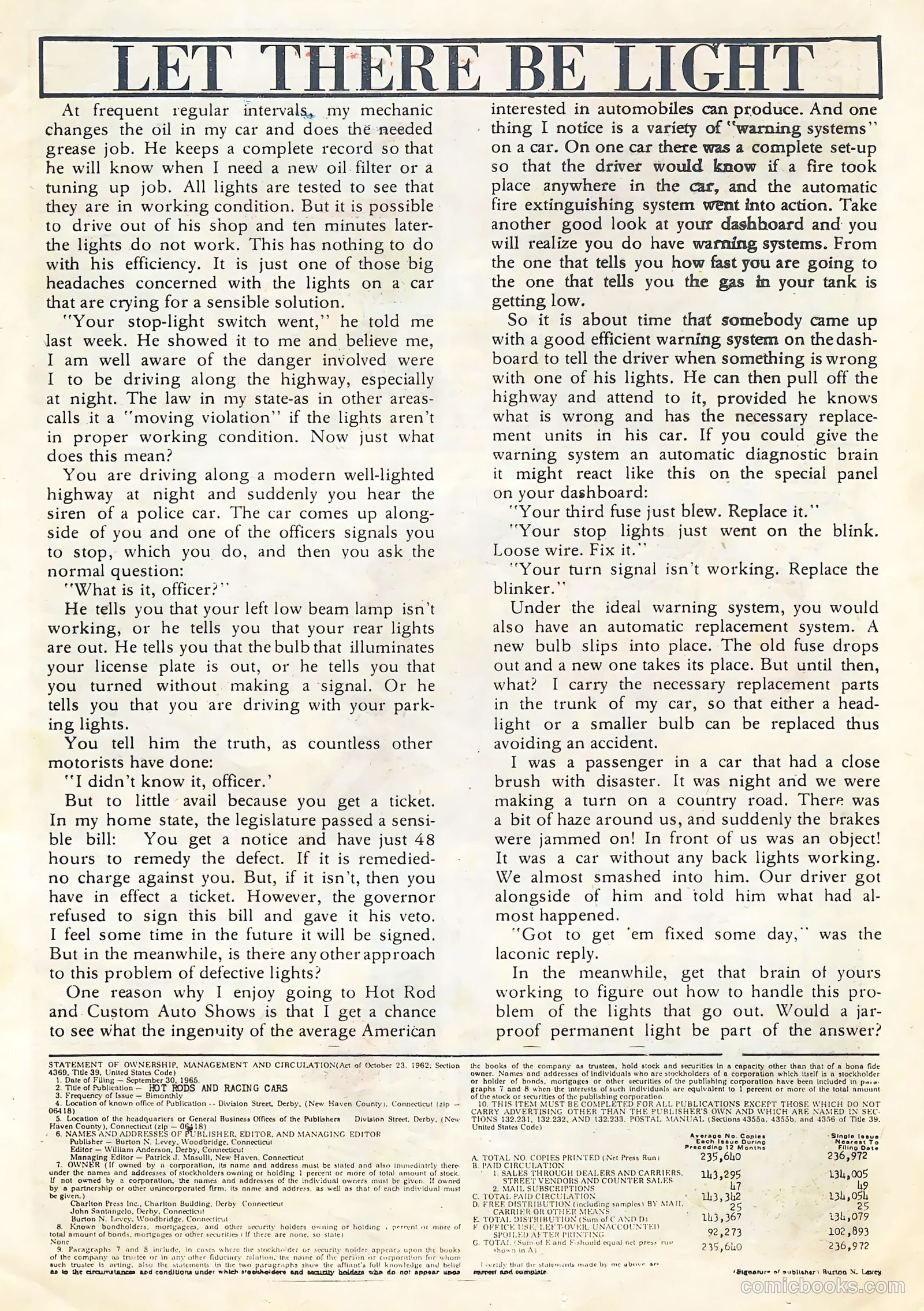 Hot Rods and Racing Cars #78 — page 13 of 36