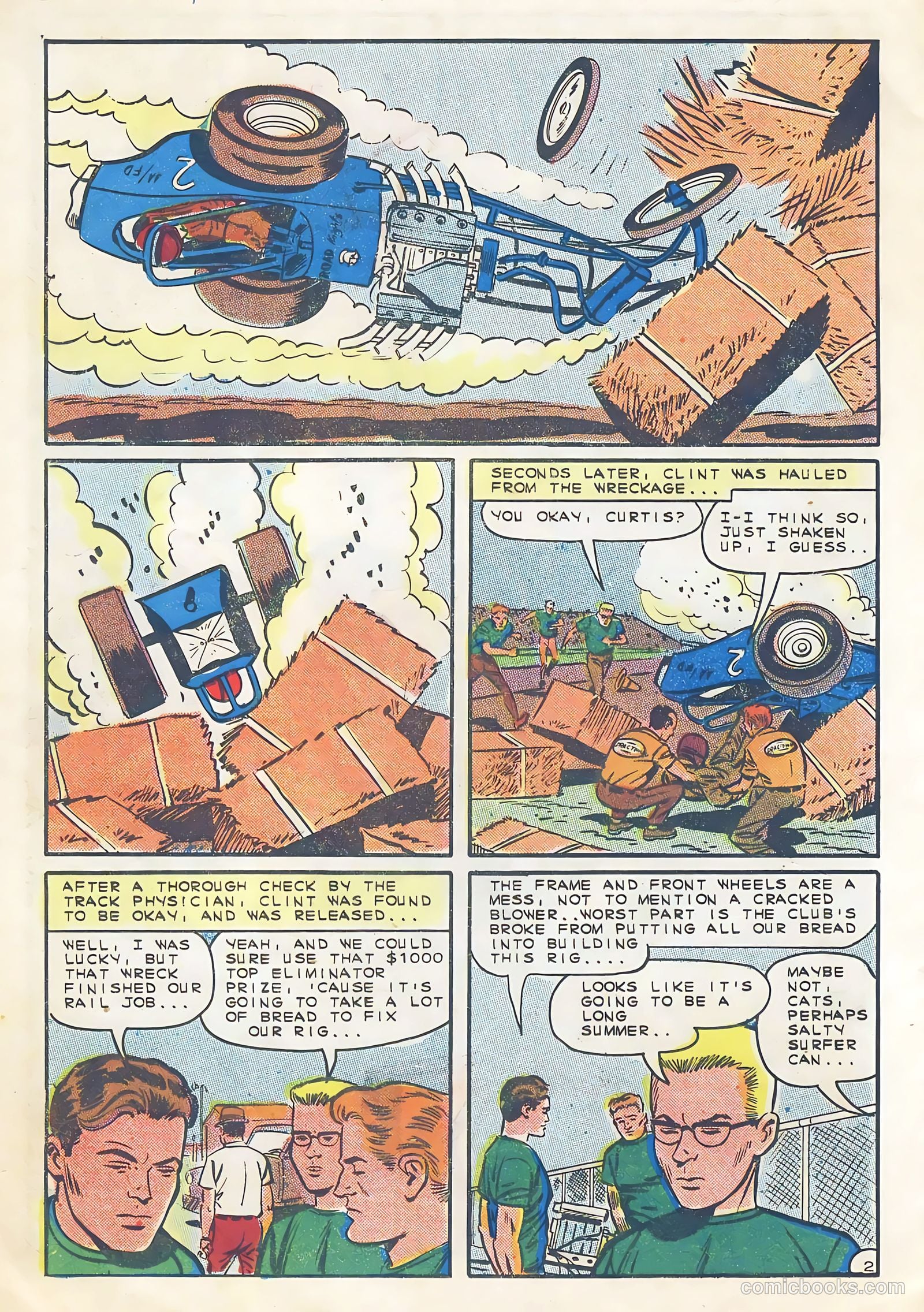 Hot Rods and Racing Cars #78 — page 20 of 36