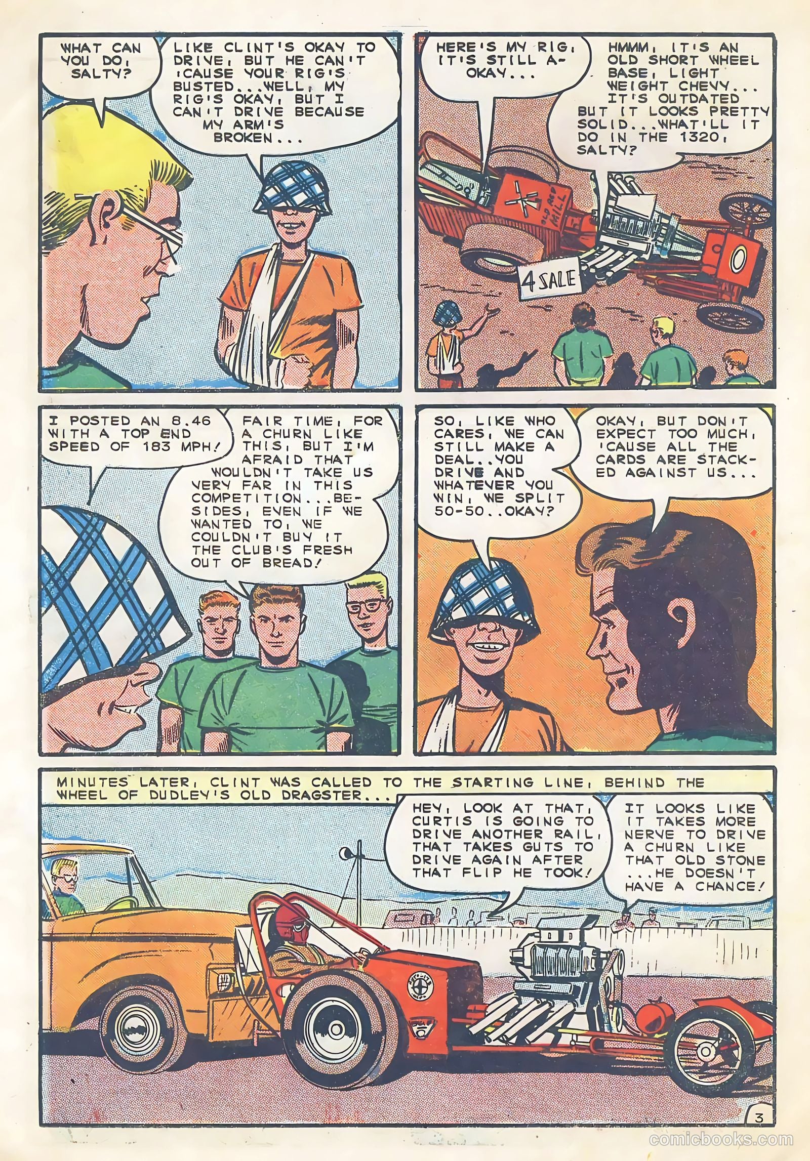 Hot Rods and Racing Cars #78 — page 21 of 36