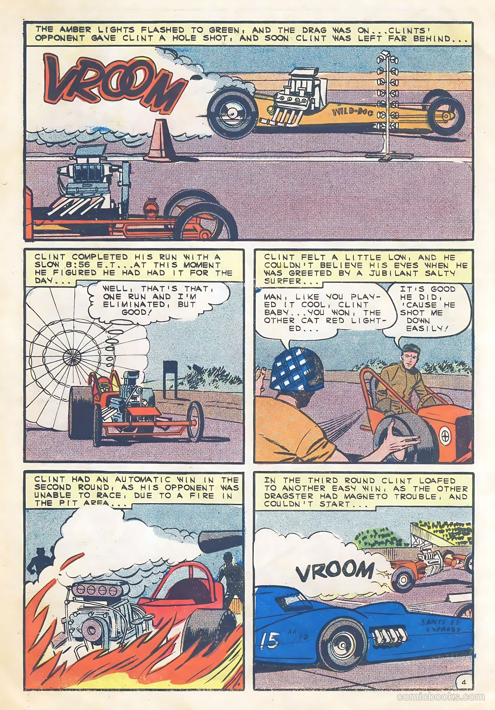 Hot Rods and Racing Cars #78 — page 22 of 36
