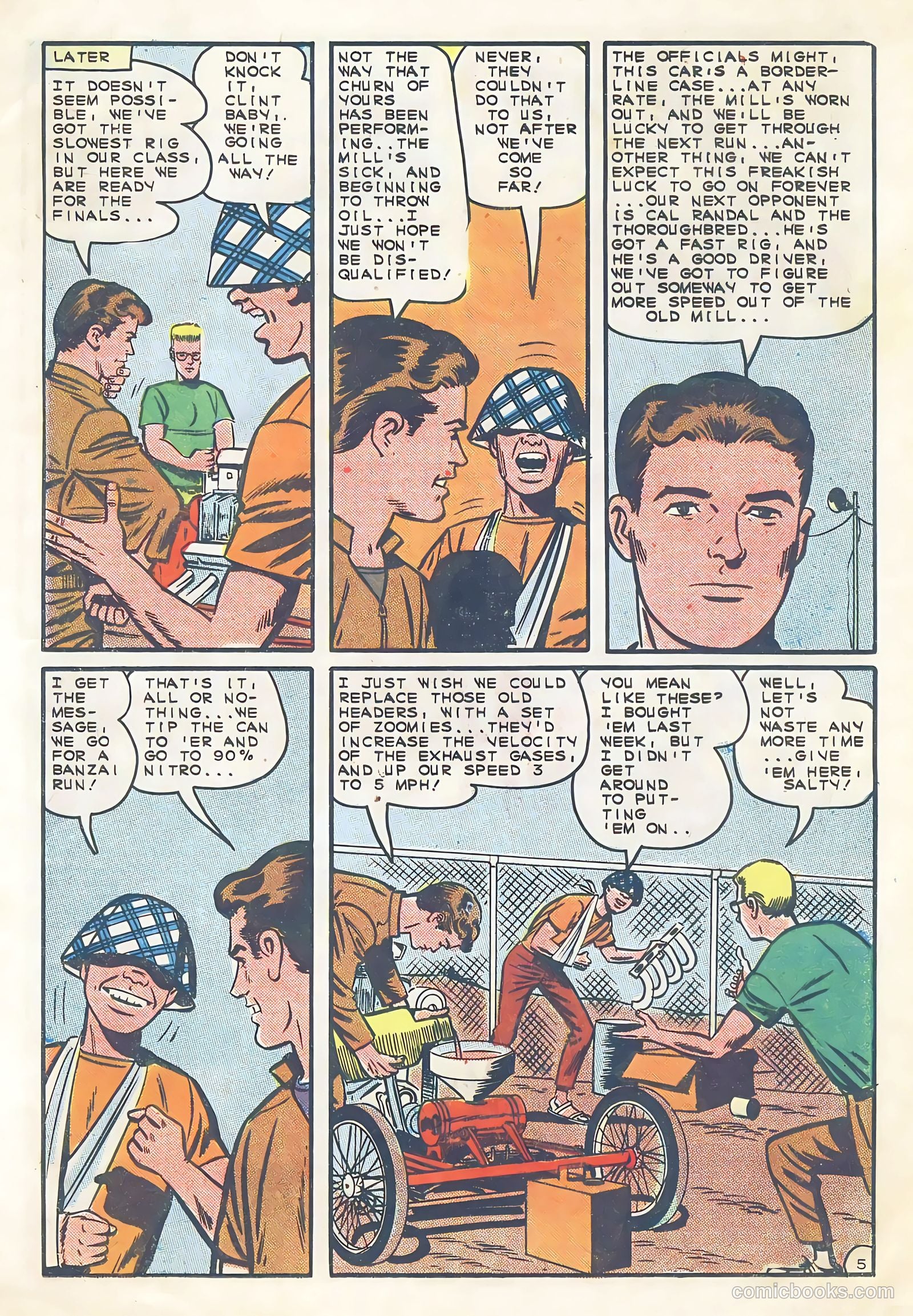 Hot Rods and Racing Cars #78 — page 25 of 36