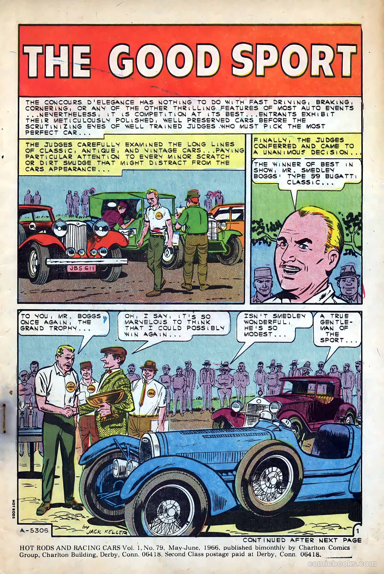 Hot Rods and Racing Cars #79 — page 3 of 36