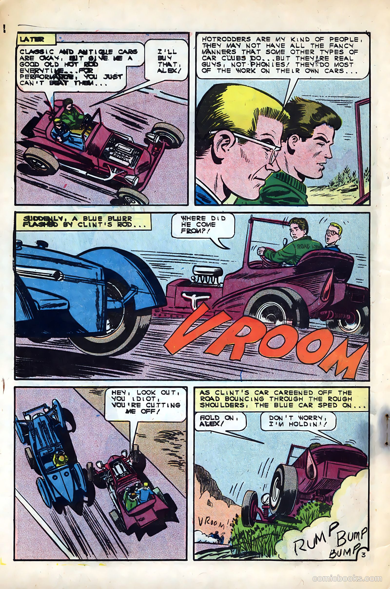 Hot Rods and Racing Cars #79 — page 6 of 36