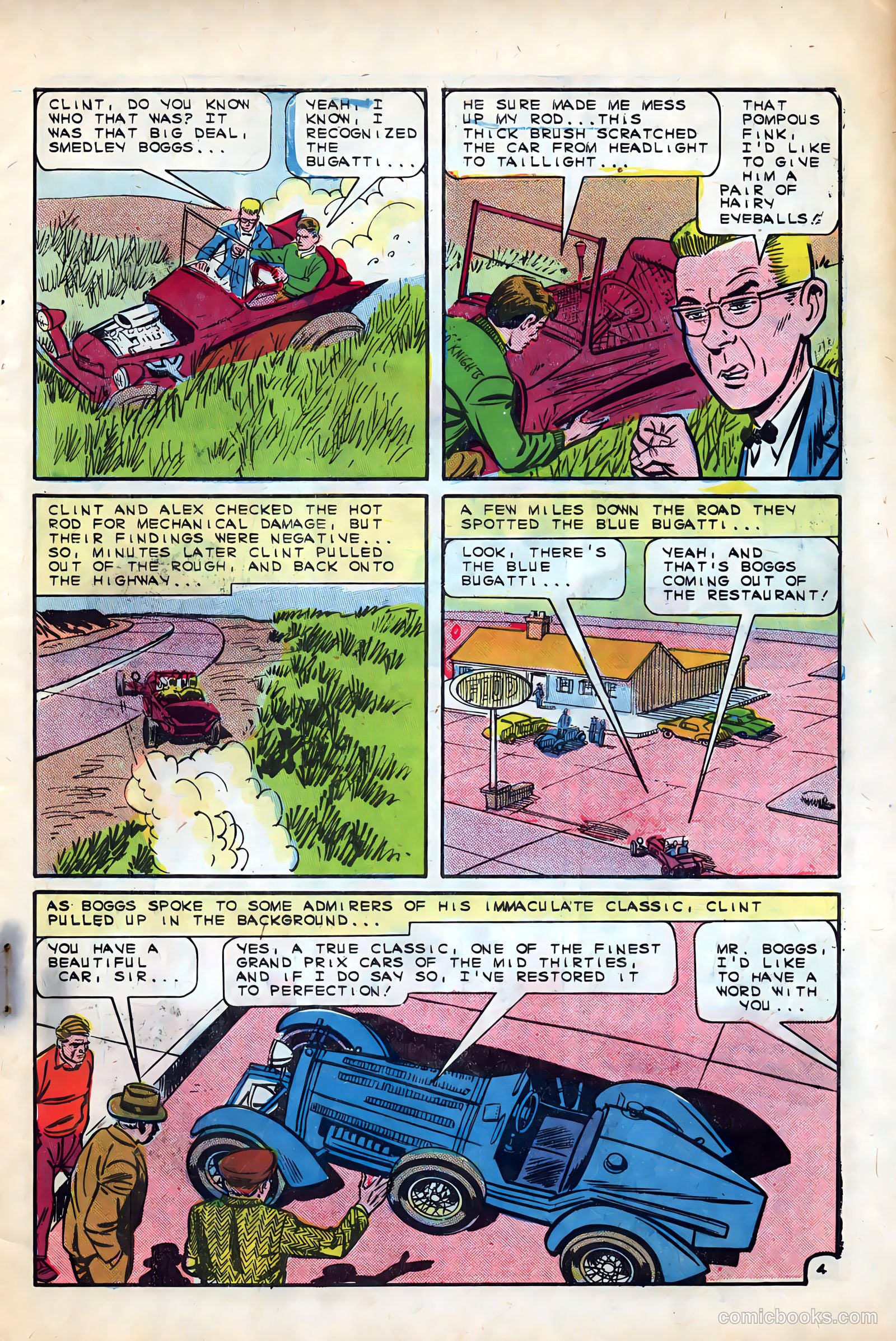 Hot Rods and Racing Cars #79 — page 7 of 36