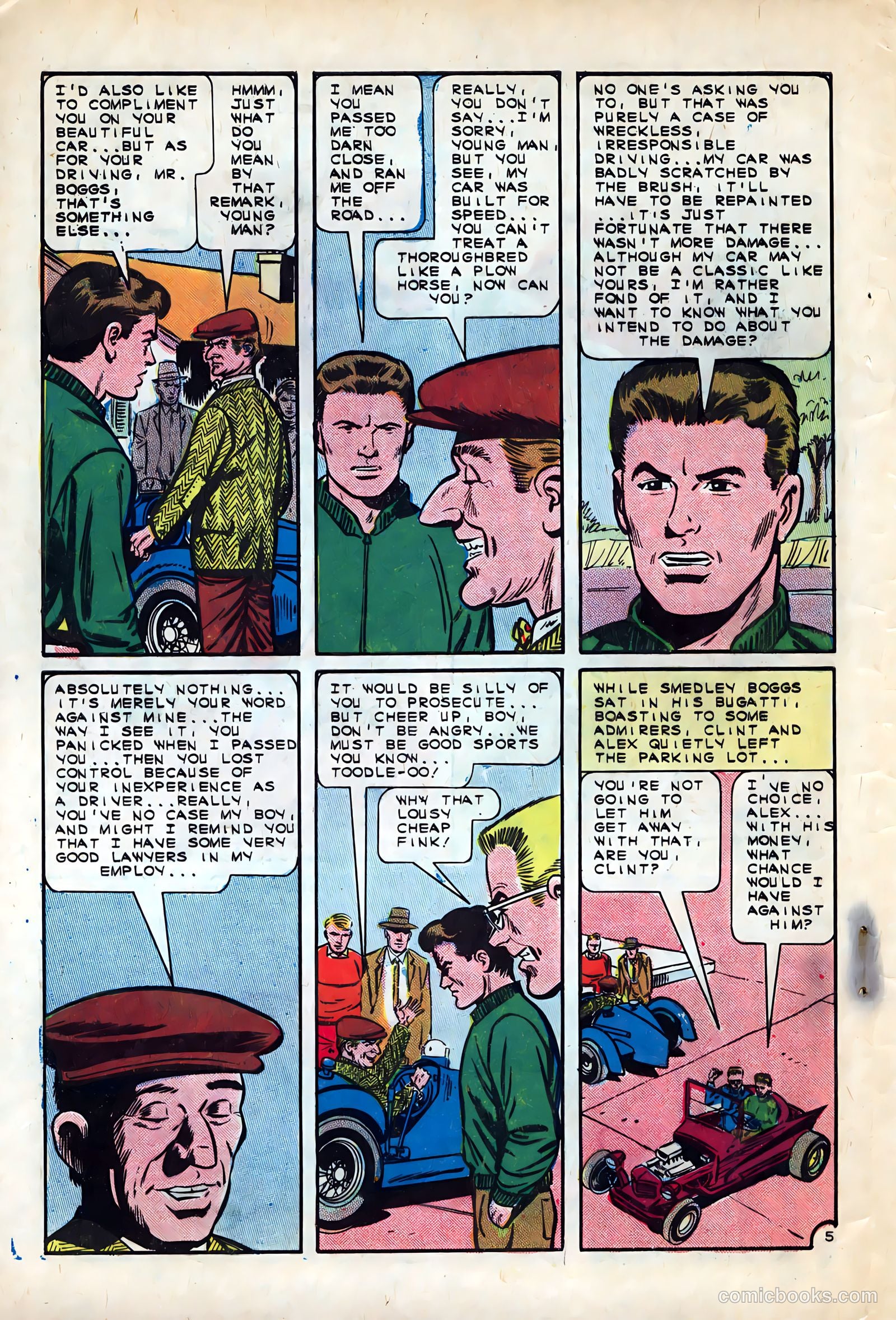 Hot Rods and Racing Cars #79 — page 8 of 36