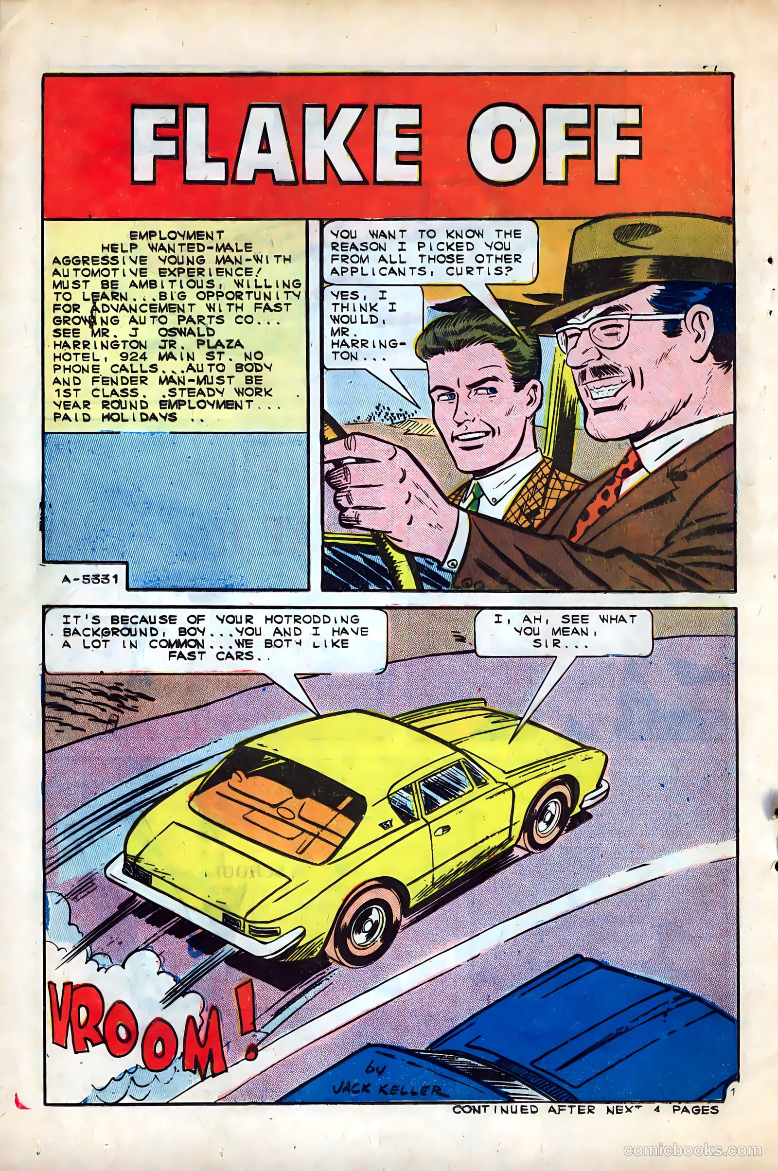 Hot Rods and Racing Cars #79 — page 16 of 36
