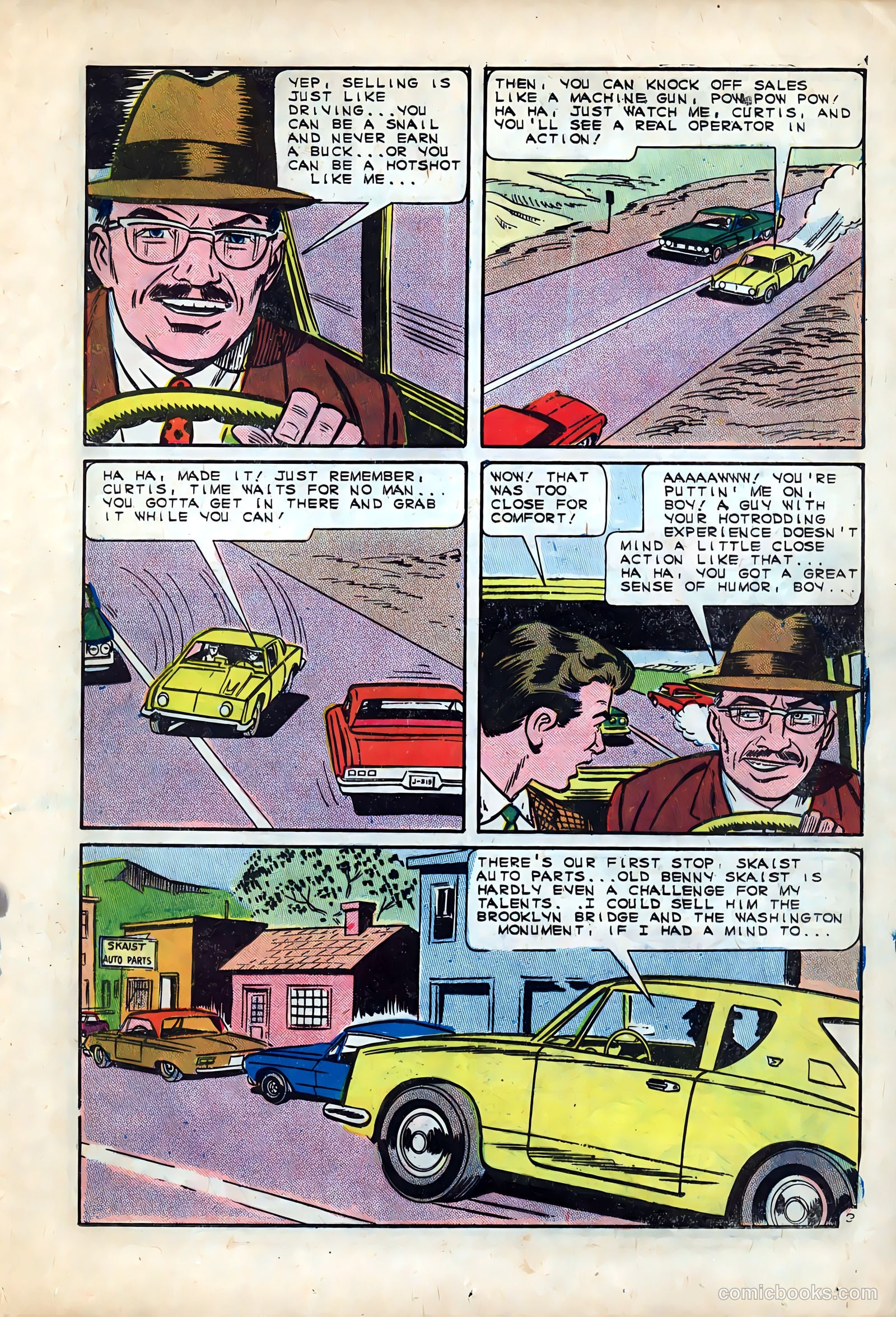 Hot Rods and Racing Cars #79 — page 21 of 36