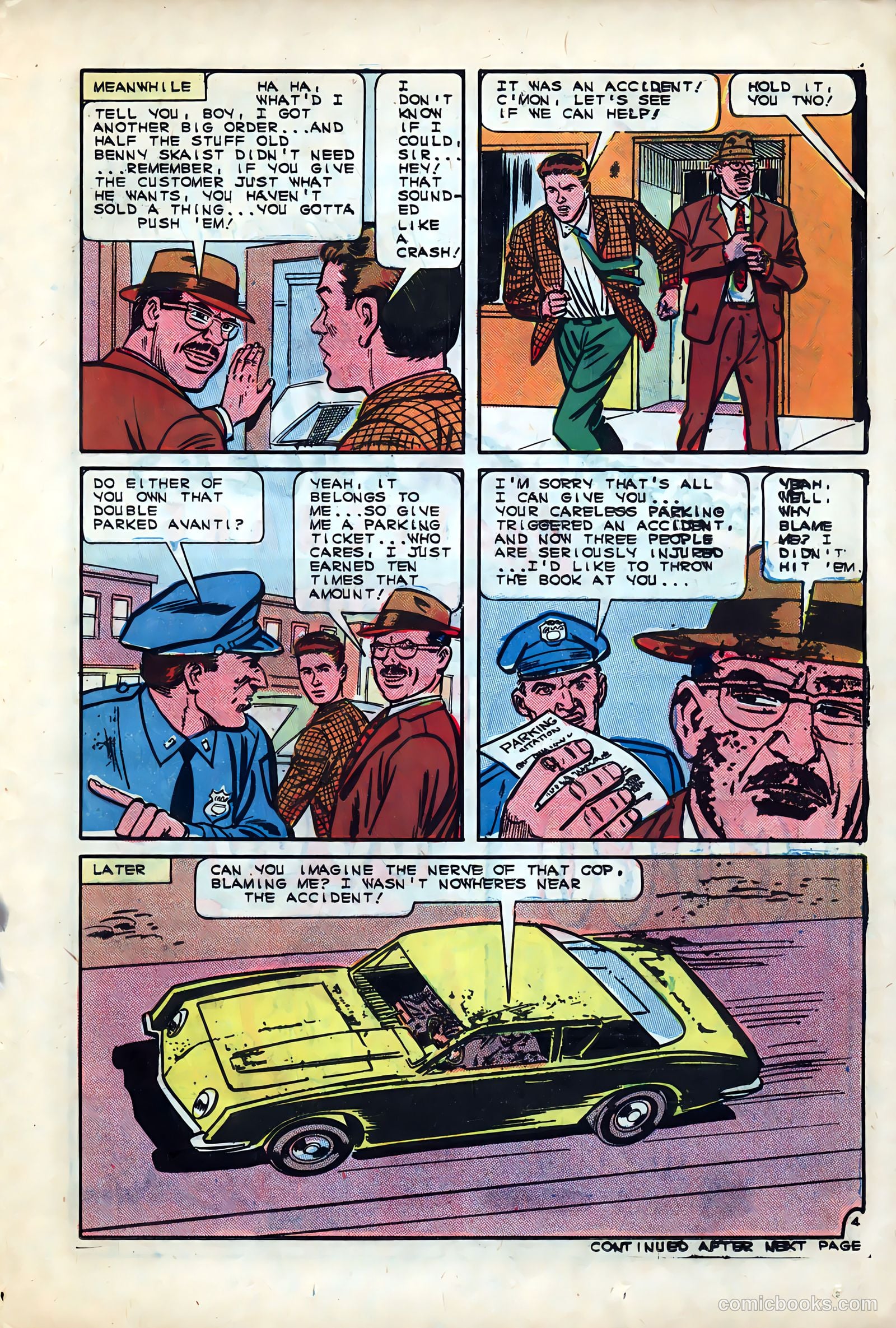 Hot Rods and Racing Cars #79 — page 23 of 36
