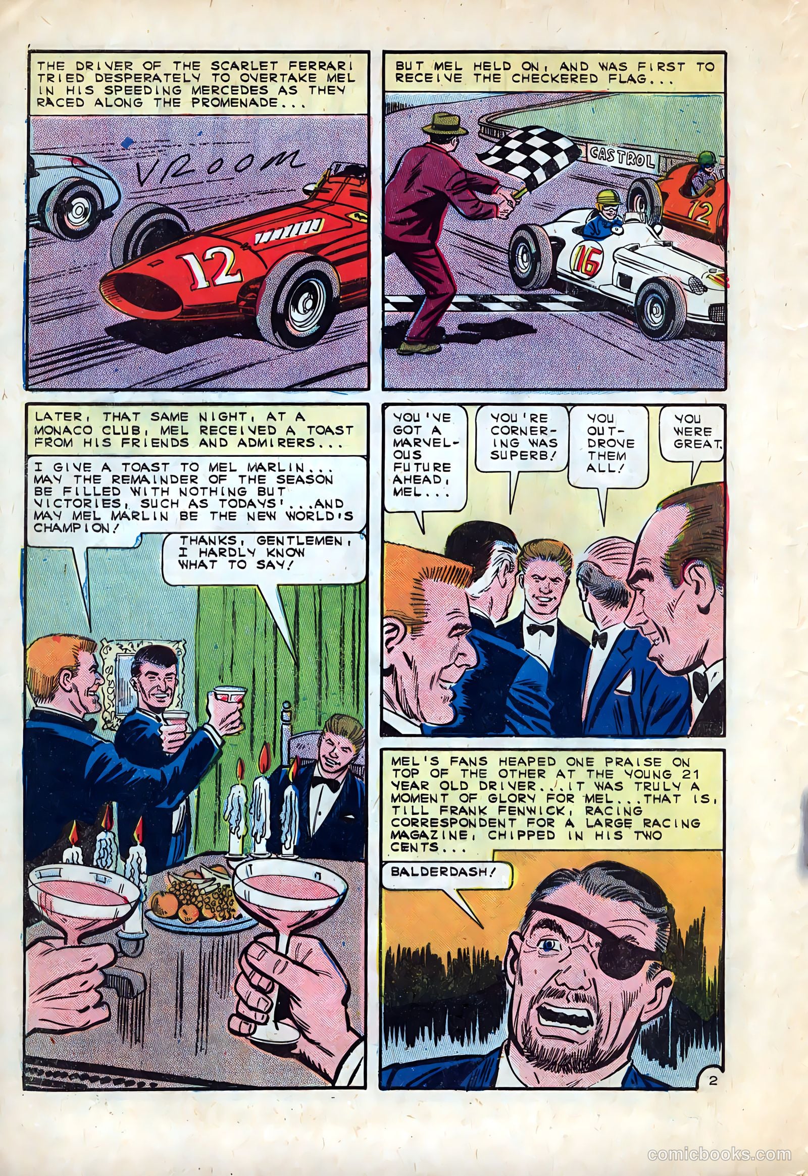Hot Rods and Racing Cars #79 — page 28 of 36